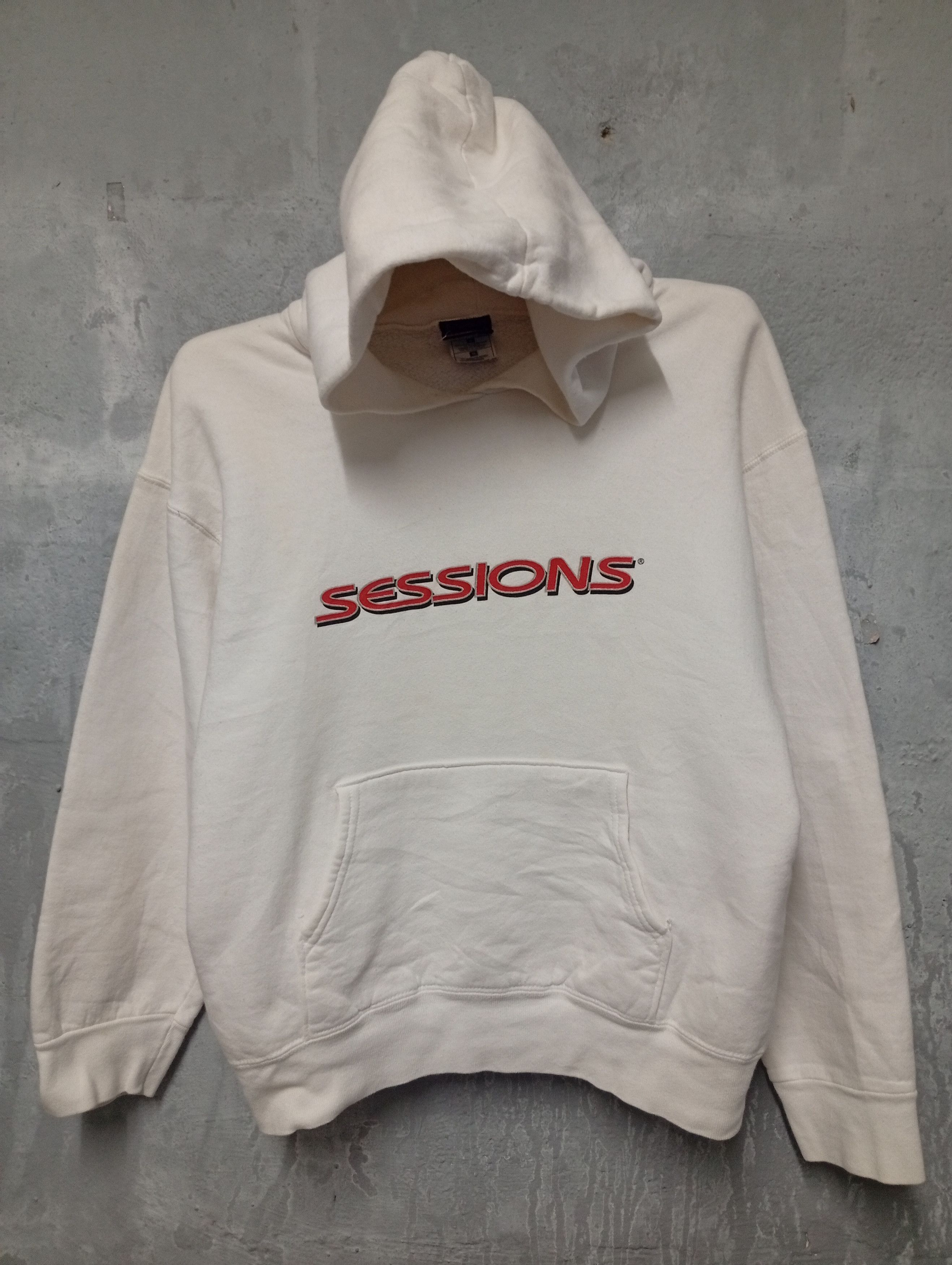 Other VINTAGE 90s SESSIONS SKATEBOARDING HOODIE Size US M / EU 48-50 / 2 - 1 Thumbnail
