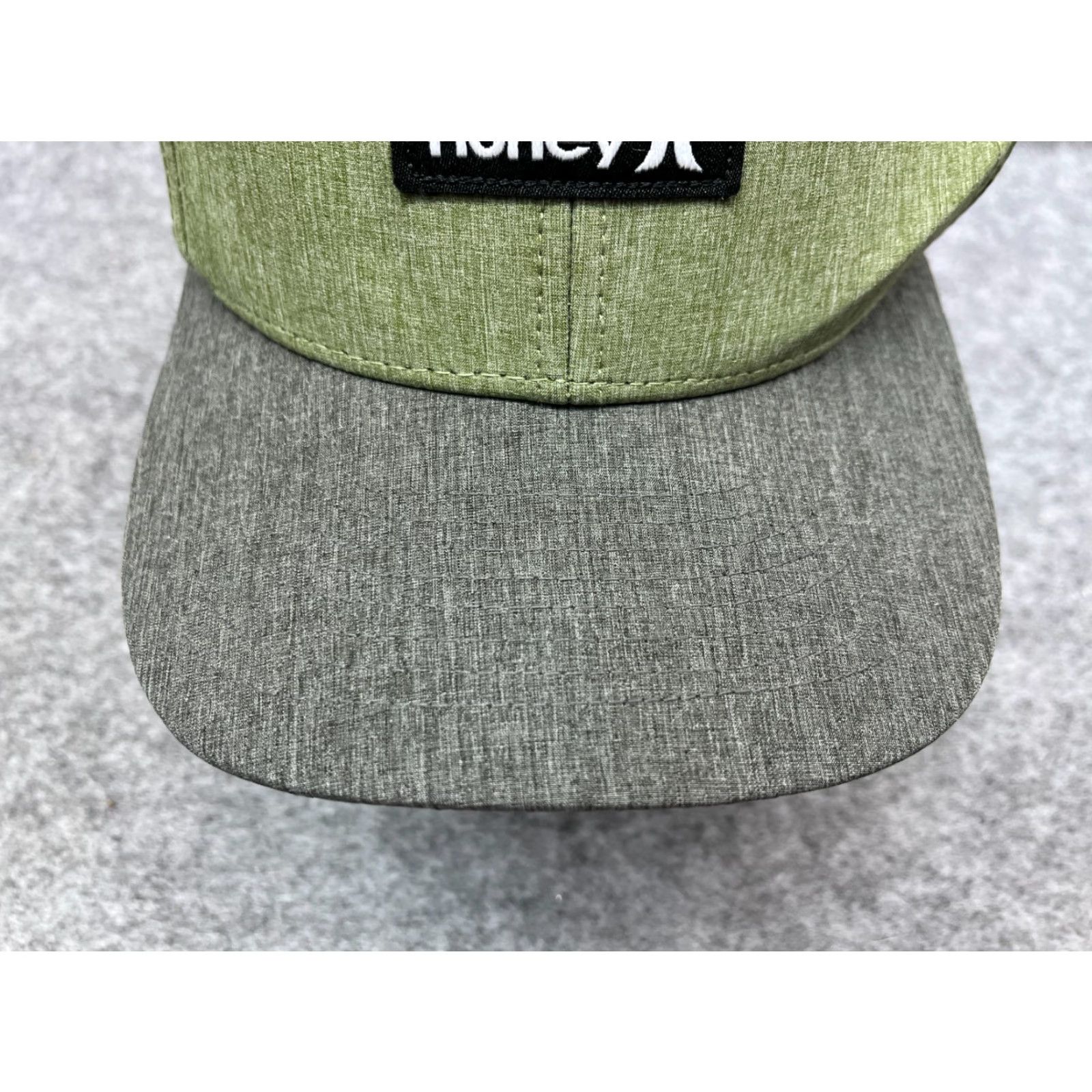 Hurley Hurley Nike Hat Cap Snap Back Adult One Size Green Polyester Dri-Fit Skate Baseball Hat Cap Mens Green Snapback 90s Theme Beach Size ONE SIZE - 3 Thumbnail