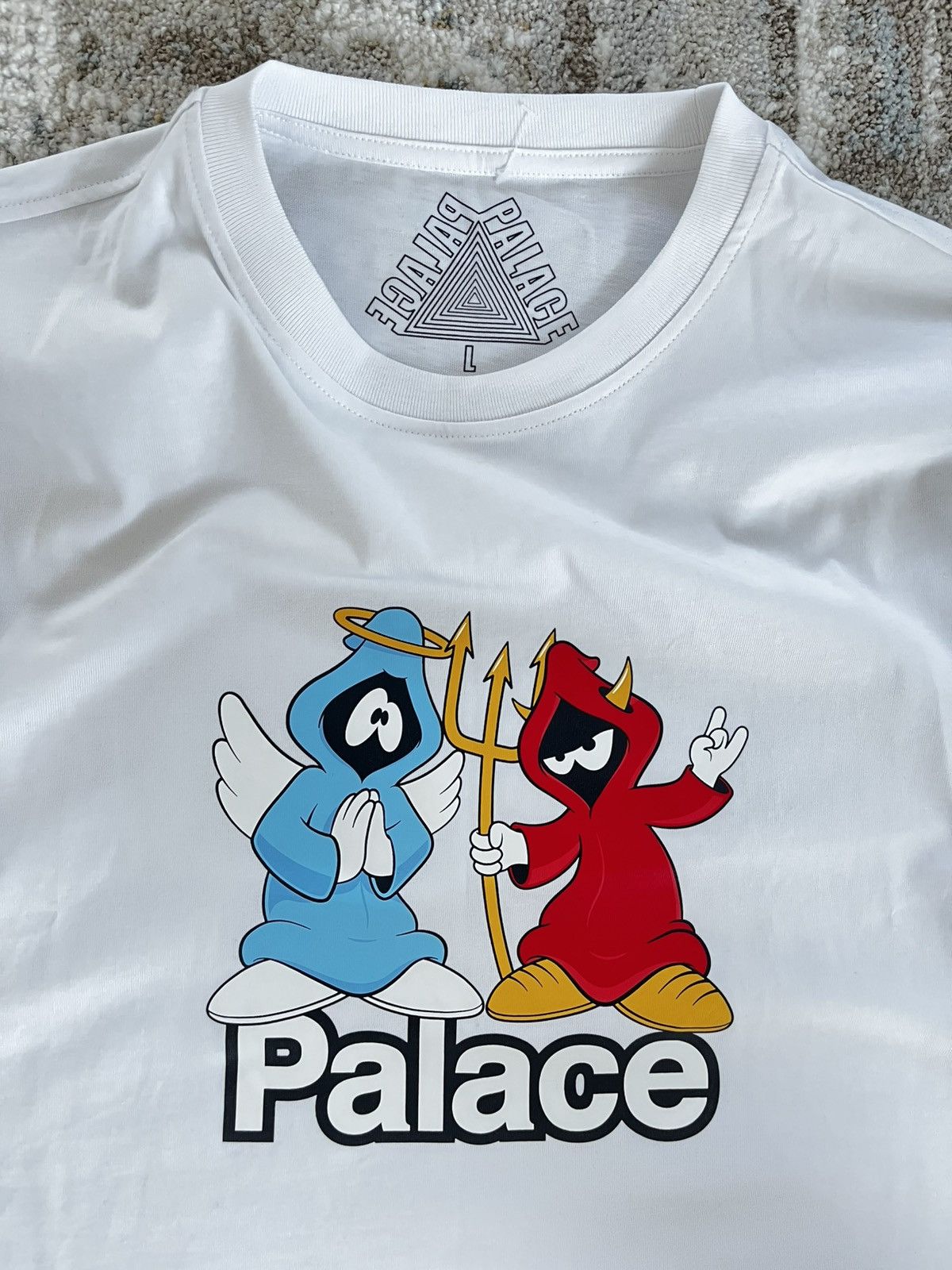 Palace Palace Right and Wrong T-Shirt Size US L / EU 52-54 / 3 - 2 Thumbnail