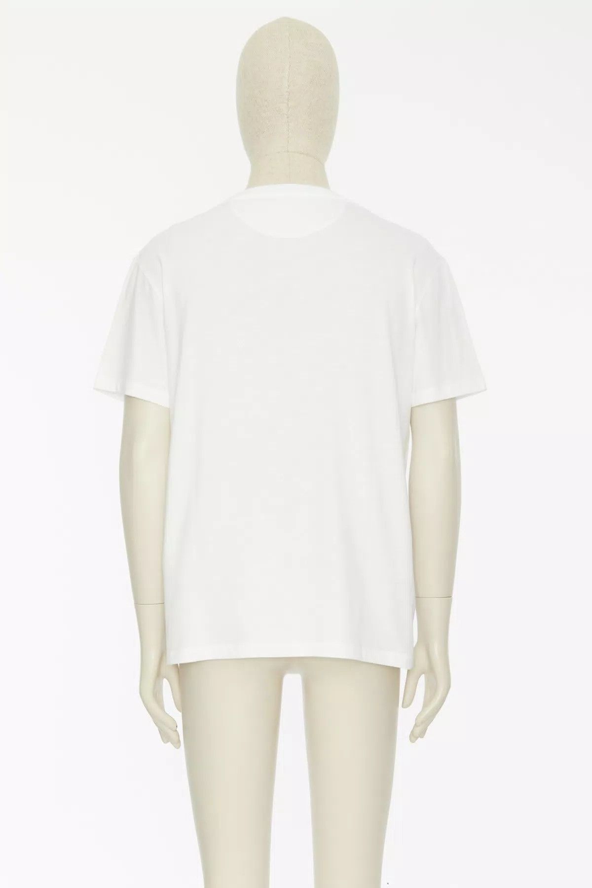 Valentino oc11z0725 Cotton T-Shirt With Vltn Print in White Size US S / EU 44-46 / 1 - 3 Thumbnail