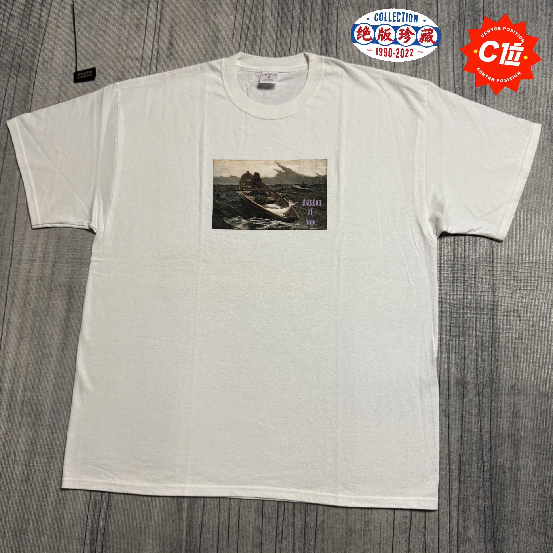 Noah Noah White T-Shirt XL Men Size US XL / EU 56 / 4 - 1 Thumbnail