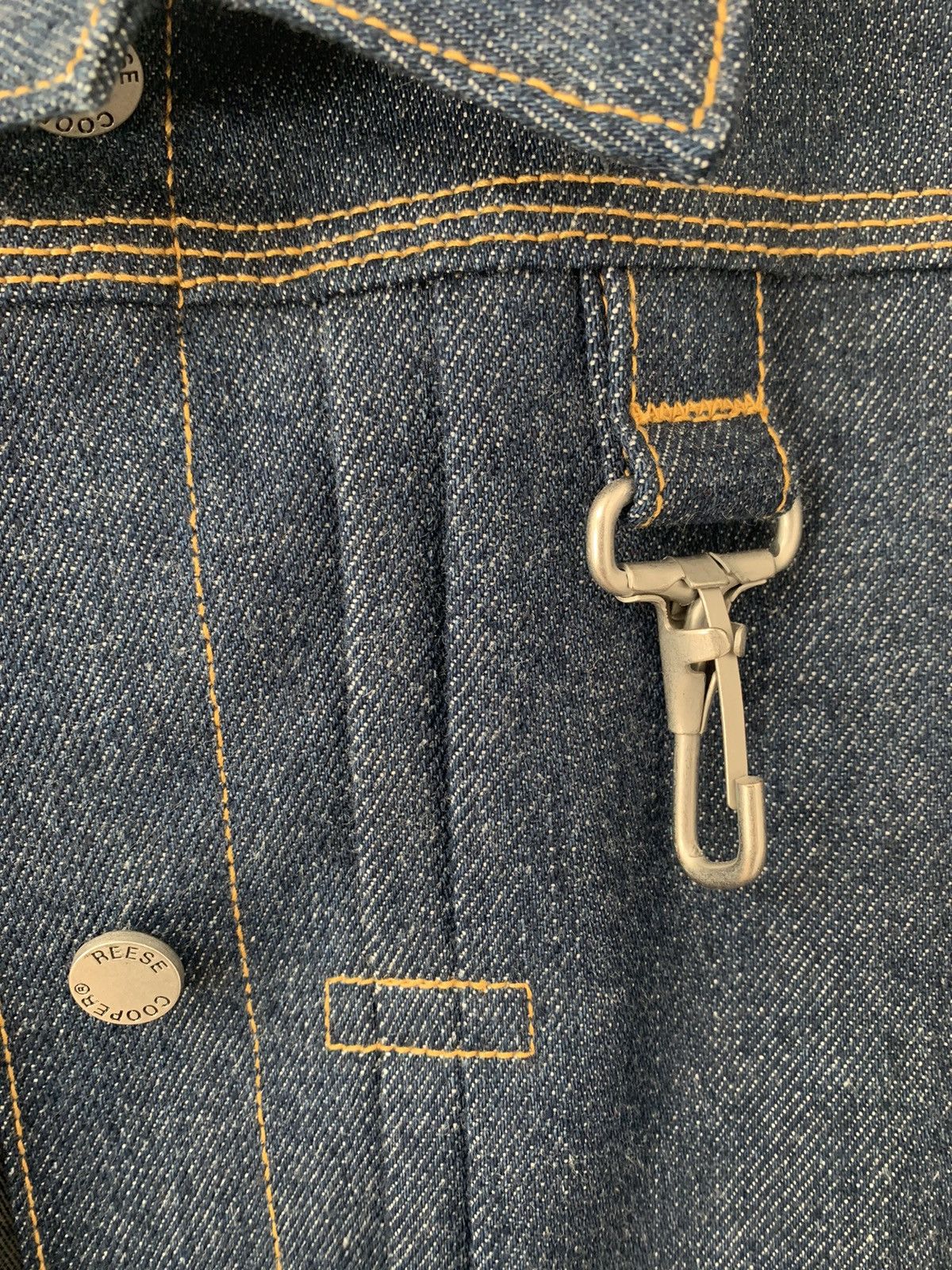 Reese Cooper Reese Cooper Raw Denim Jacket Size US L / EU 52-54 / 3 - 3 Thumbnail