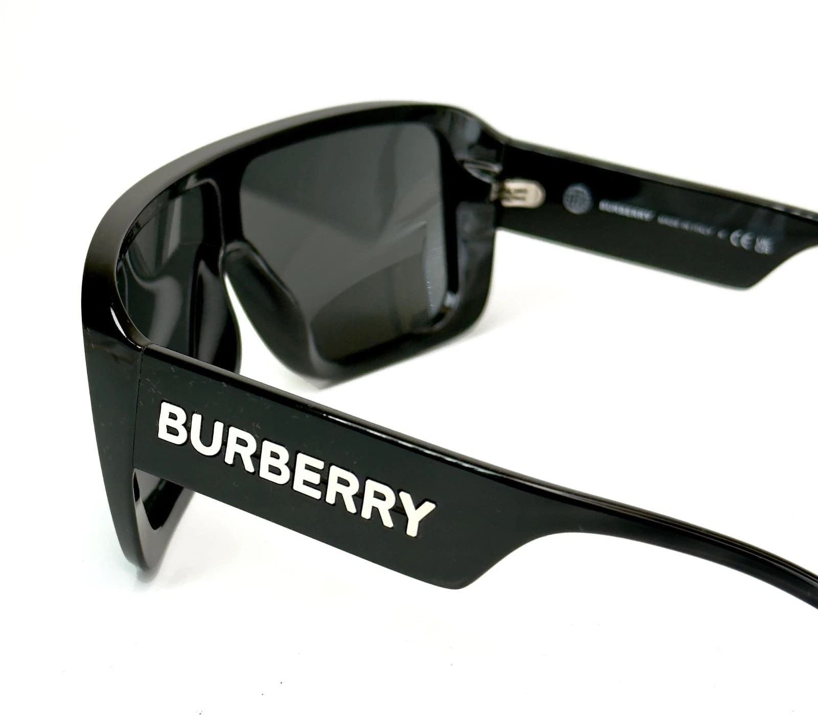 Burberry BURBERRY 4401 URBAN BE4401U Black Bold Logo Wrap Mask Size ONE SIZE - 8 Thumbnail