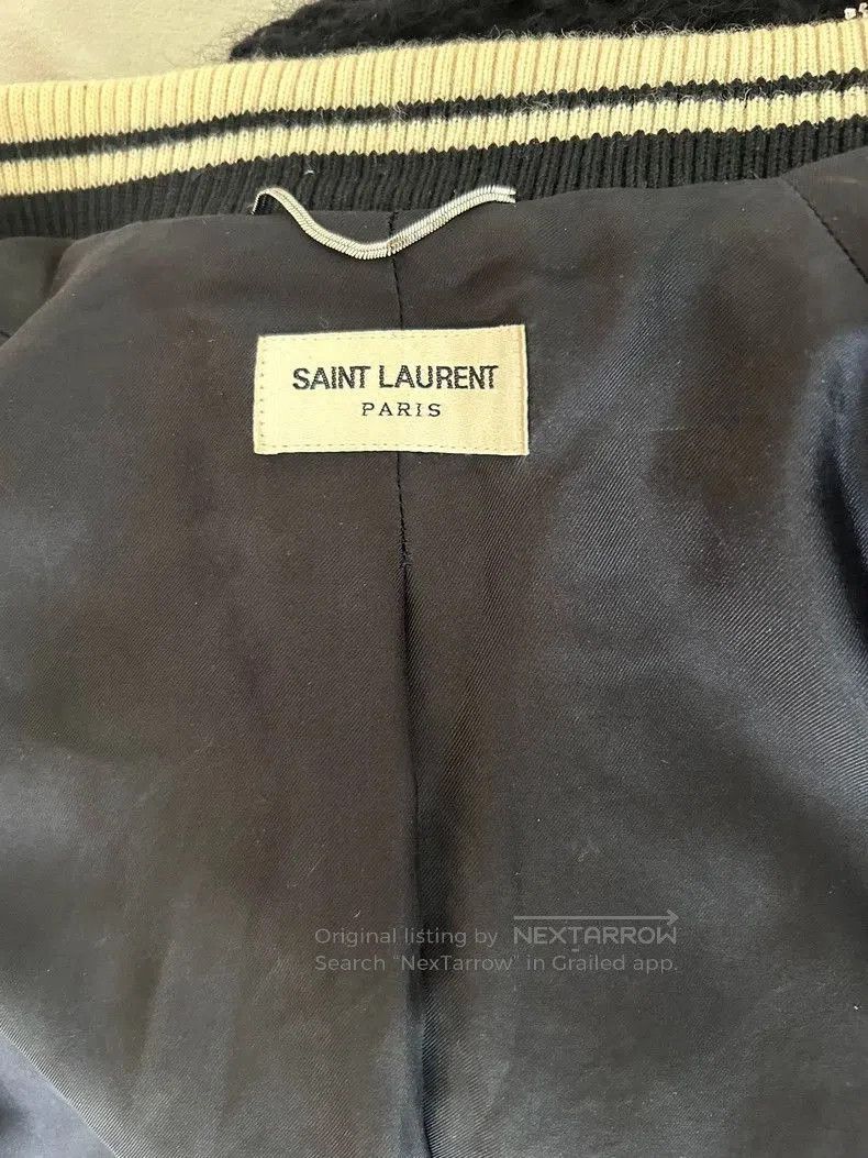 Saint Laurent Paris Saint Laurent Black and White Silk Jacket- Size US L / EU 52-54 / 3 - 6 Thumbnail