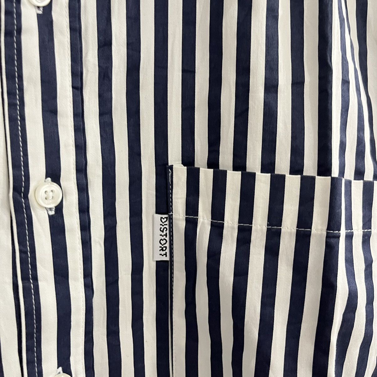 Japanese Brand d land - striped longsleeve shirt Size US M / EU 48-50 / 2 - 5 Thumbnail