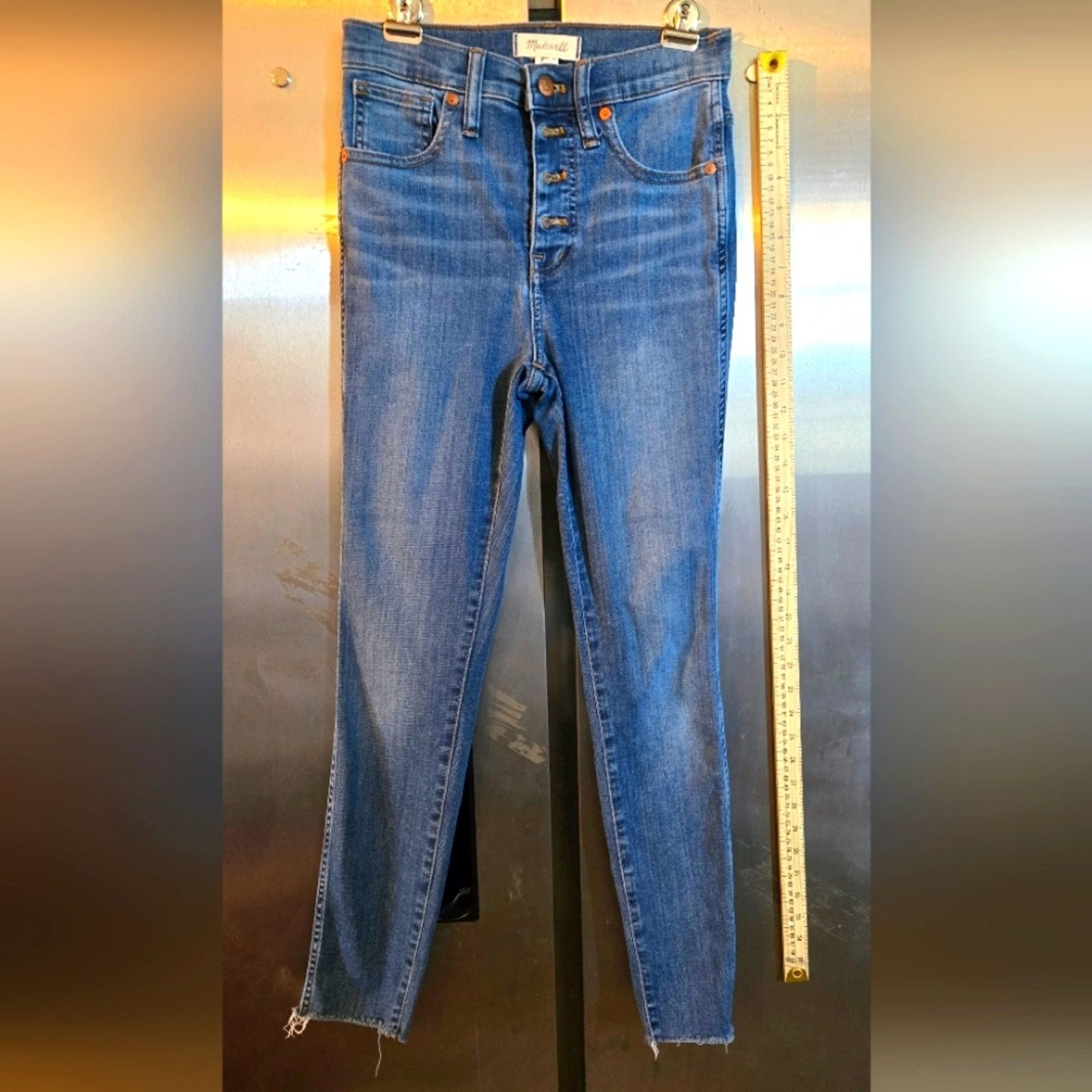 Madewell Madewell 10" high rise skinny, size 25 Size 25" / US 0 / IT 36 - 1 Thumbnail