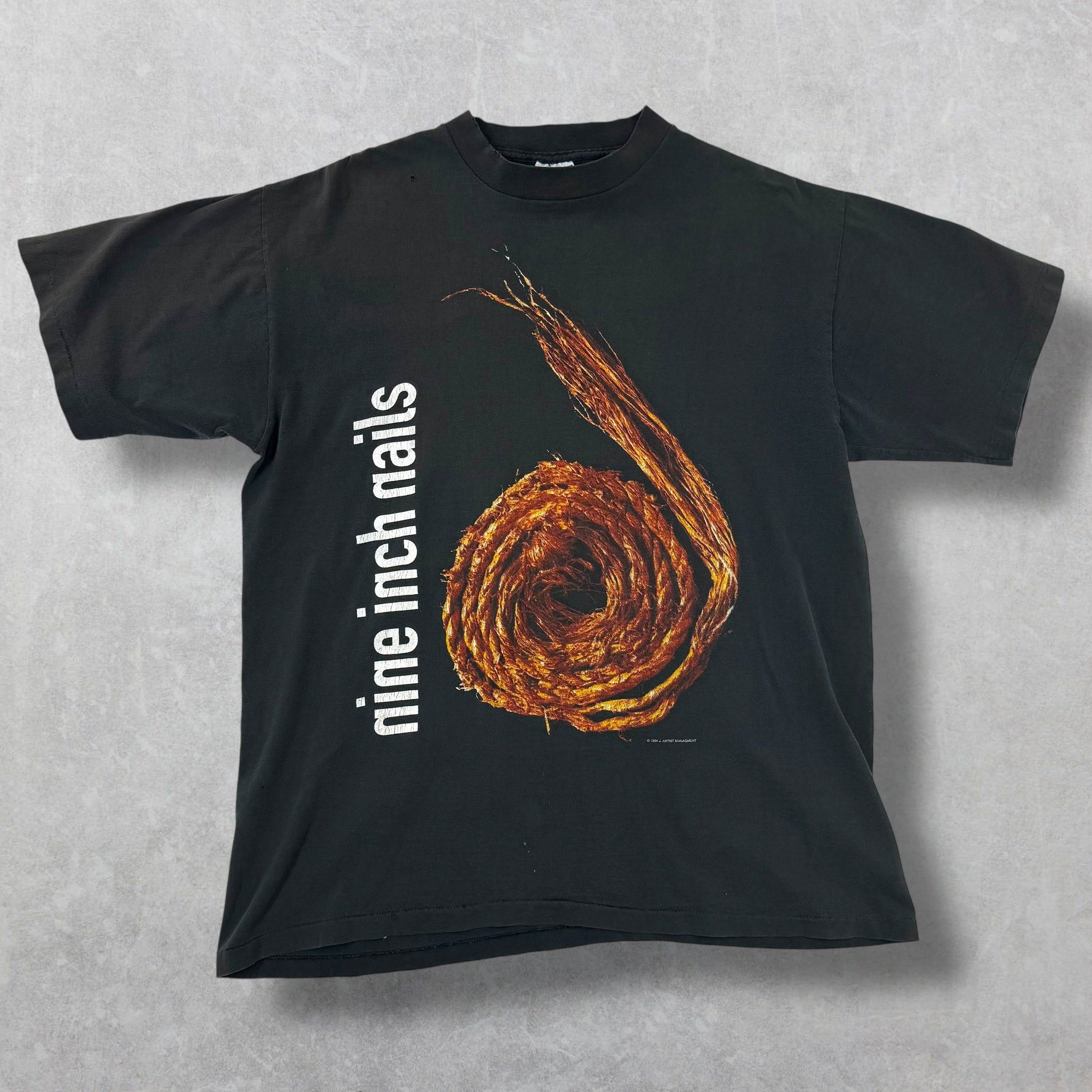 All Sport Vintage '95 Nine Inch Nails Further Down The Spiraltour Tee Size US XL / EU 56 / 4 - 1 Thumbnail