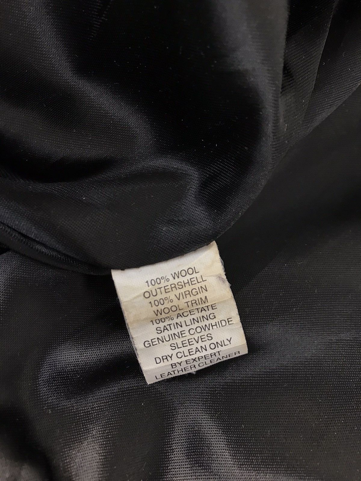Vintage Dehen Indianna Varsity Jacket Leather Sleeve Wool Inner Size US XL / EU 56 / 4 - 8 Thumbnail