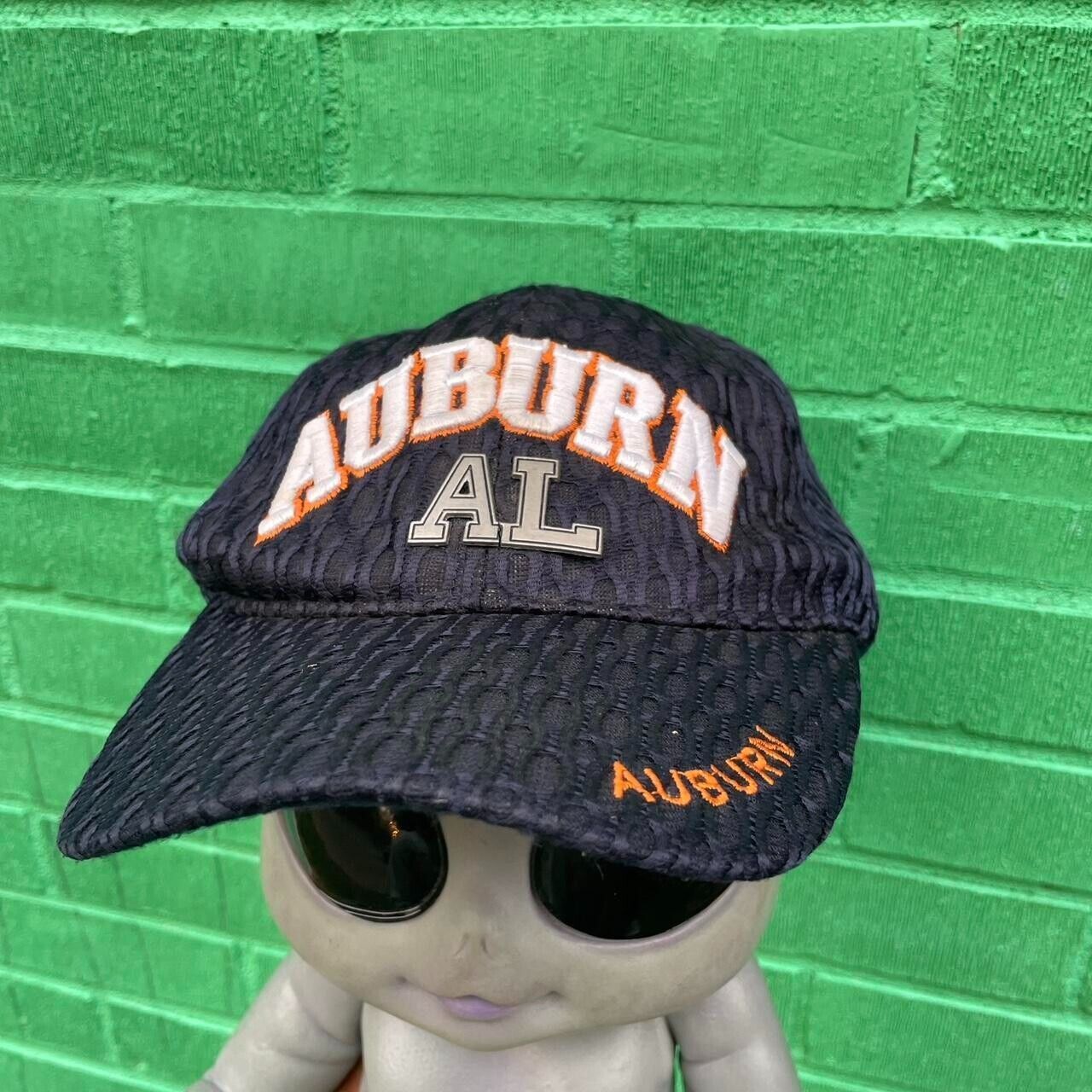 NCAA × Vintage 90s Auburn Tigers Alabama University StrapBack Vintage Hat Size ONE SIZE - 1 Thumbnail