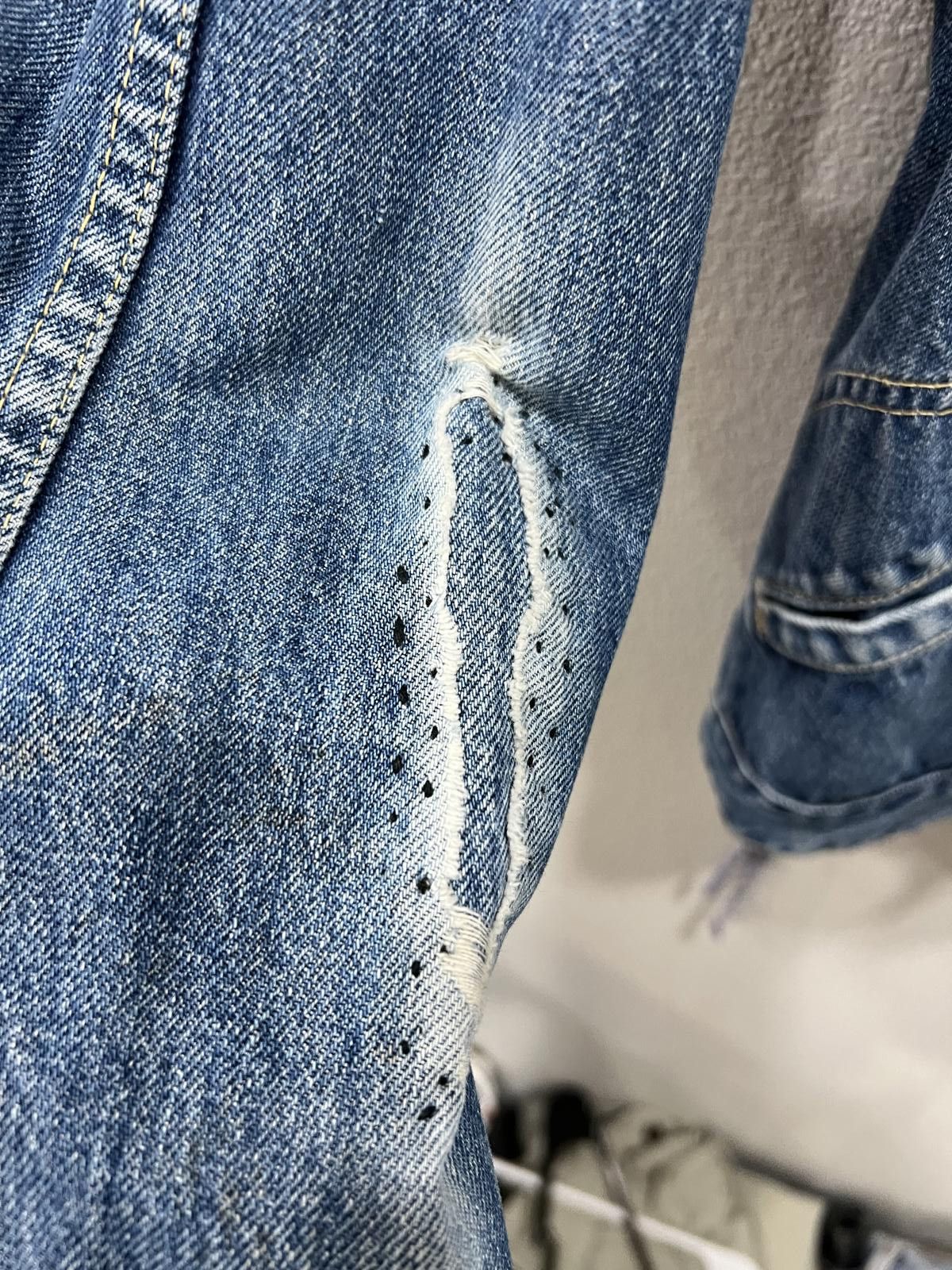 Other 60/70s Selvedge Lined Denim Trucker Jacket Size US M / EU 48-50 / 2 - 4 Thumbnail
