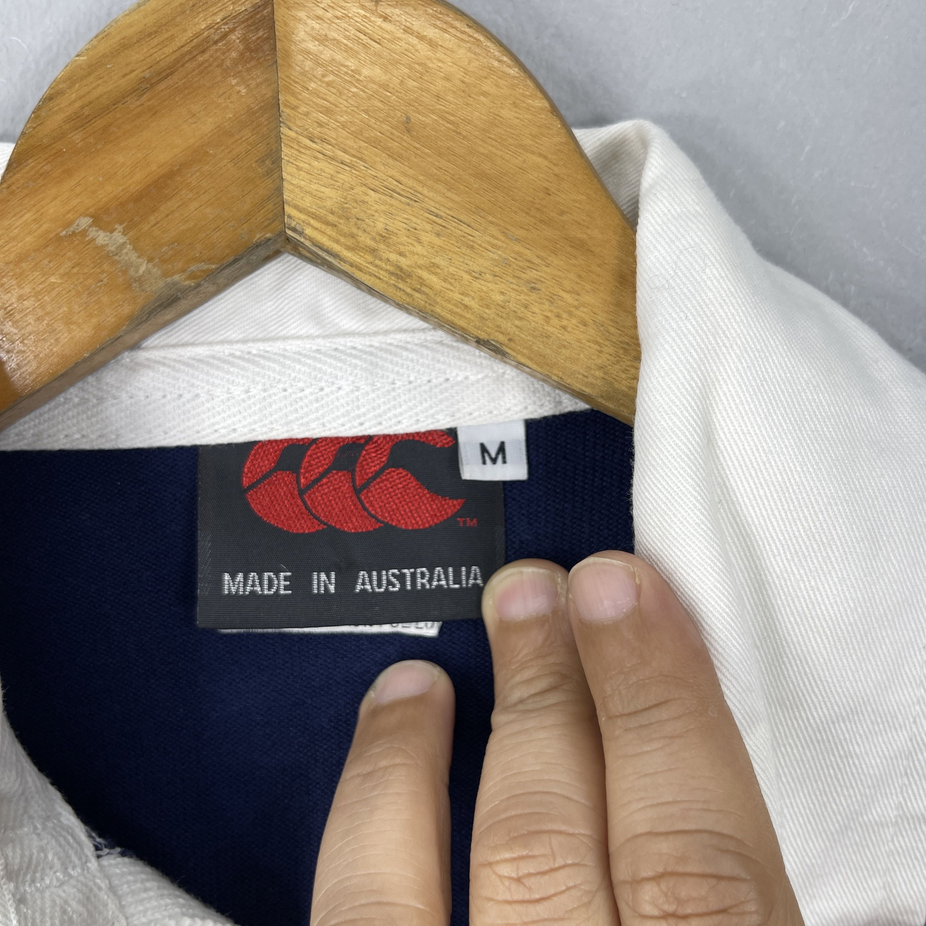 Canterbury of New Zealand Vintage 90's CANTERBURY Australia Wallabies Rugby Shirt Size US M / EU 48-50 / 2 - 5 Thumbnail