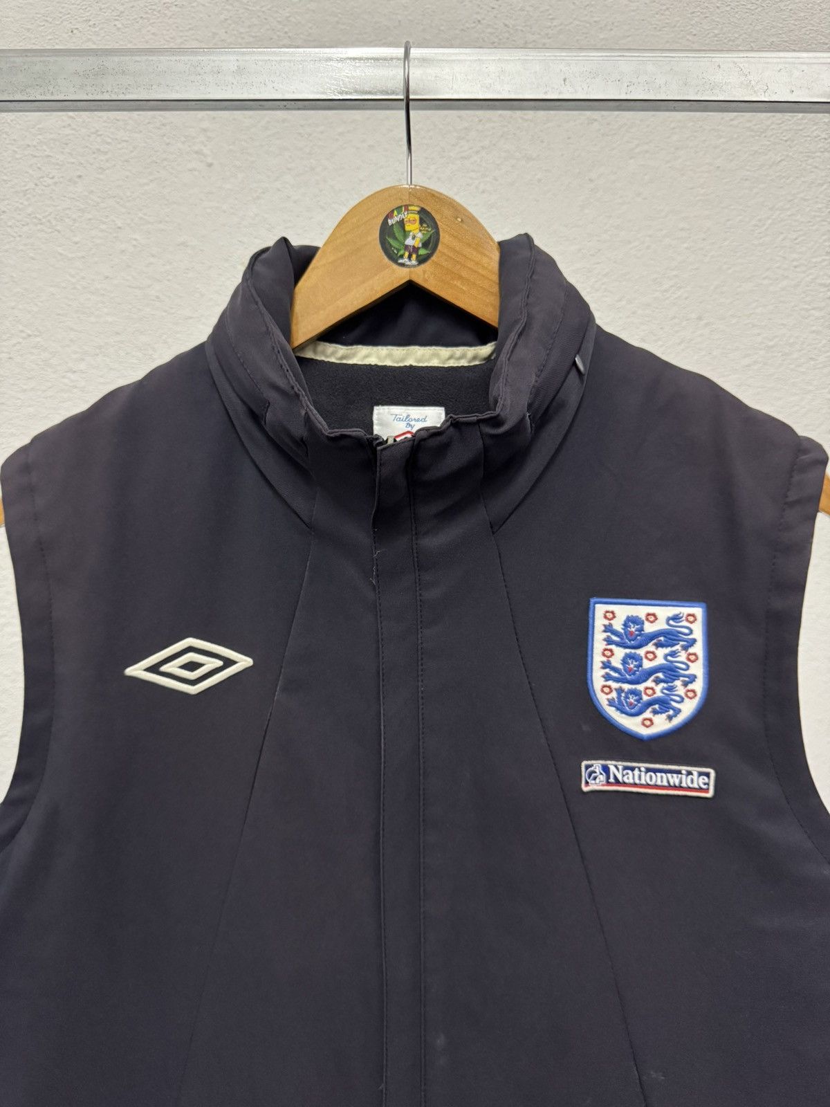 Umbro Vintage England Umbro Vest Jacket Size US M / EU 48-50 / 2 - 2 Thumbnail
