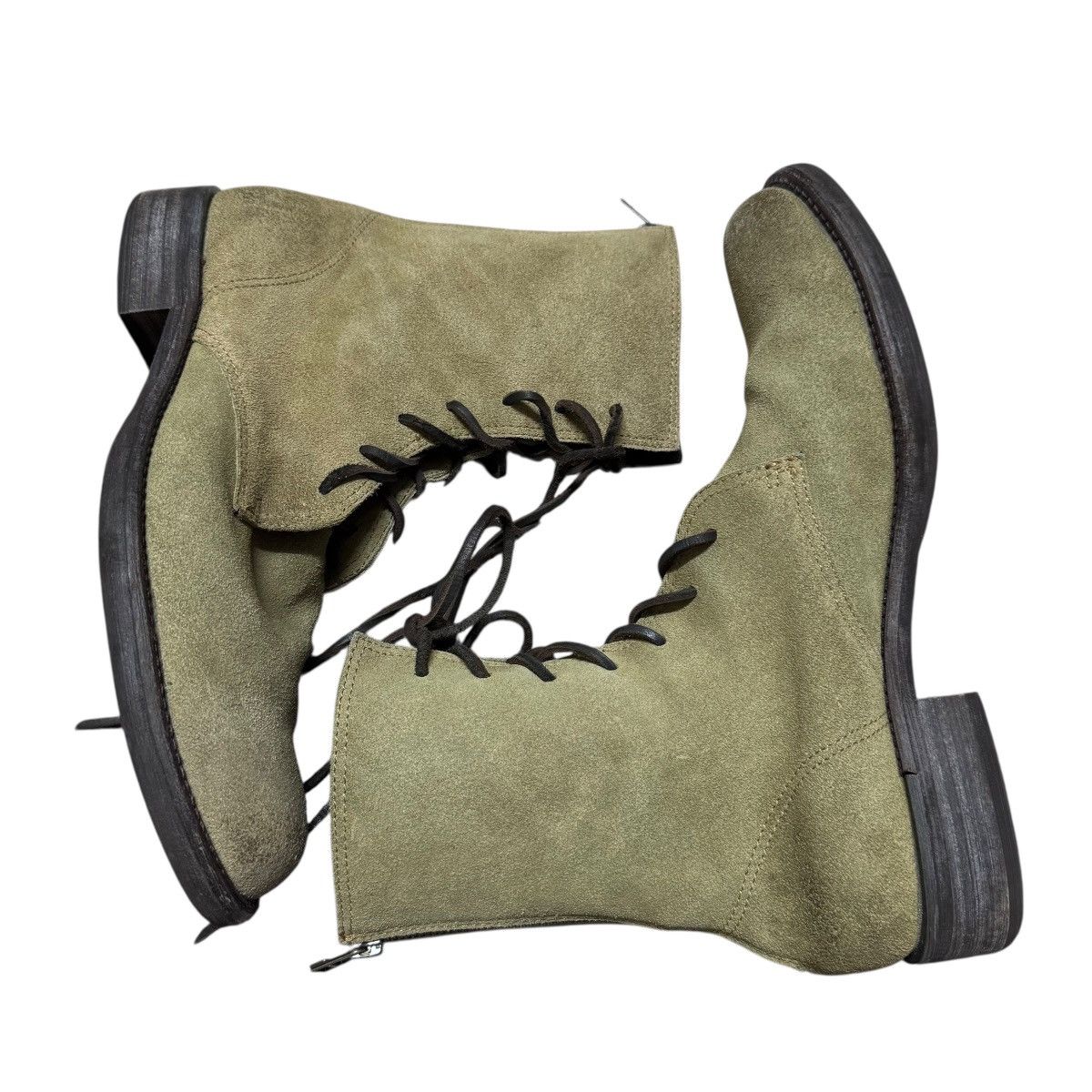 BUFFALO BOBS Buffalo Bobs Back Zip Suade Leather Boots Size US 10 / EU 43 - 6 Thumbnail