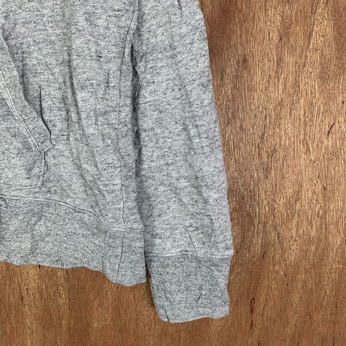 Uniqlo × Vintage Uniqlo Vintage Sweatshirt Hoodie plain Grey #K01532 Size US M / EU 48-50 / 2 - 4 Thumbnail