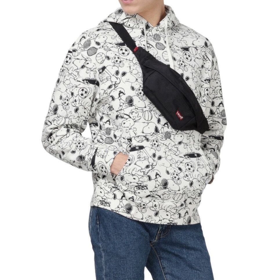 Levi's Levi's X Peanuts Relaxed Hoodie Snoopy All Over Print Size US M / EU 48-50 / 2 - 1 Thumbnail