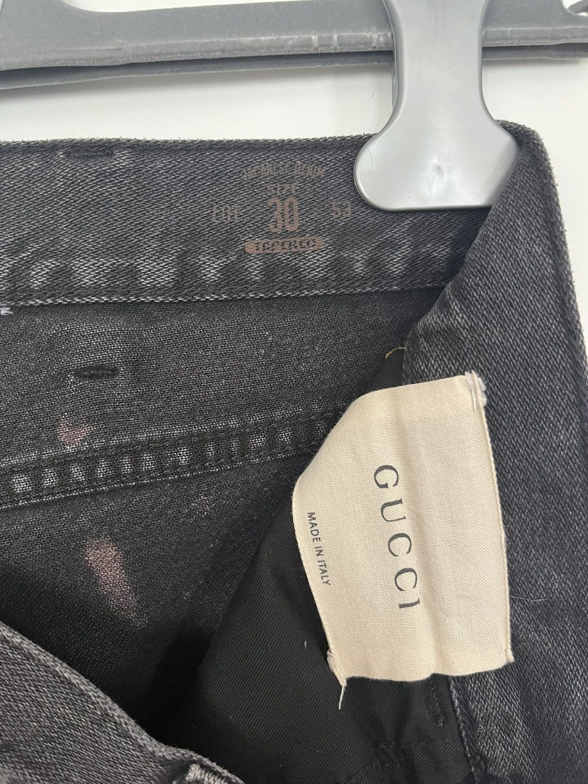 Gucci Gucci Bleached Stain Denim 2017 Size US 30 / EU 46 - 8 Thumbnail