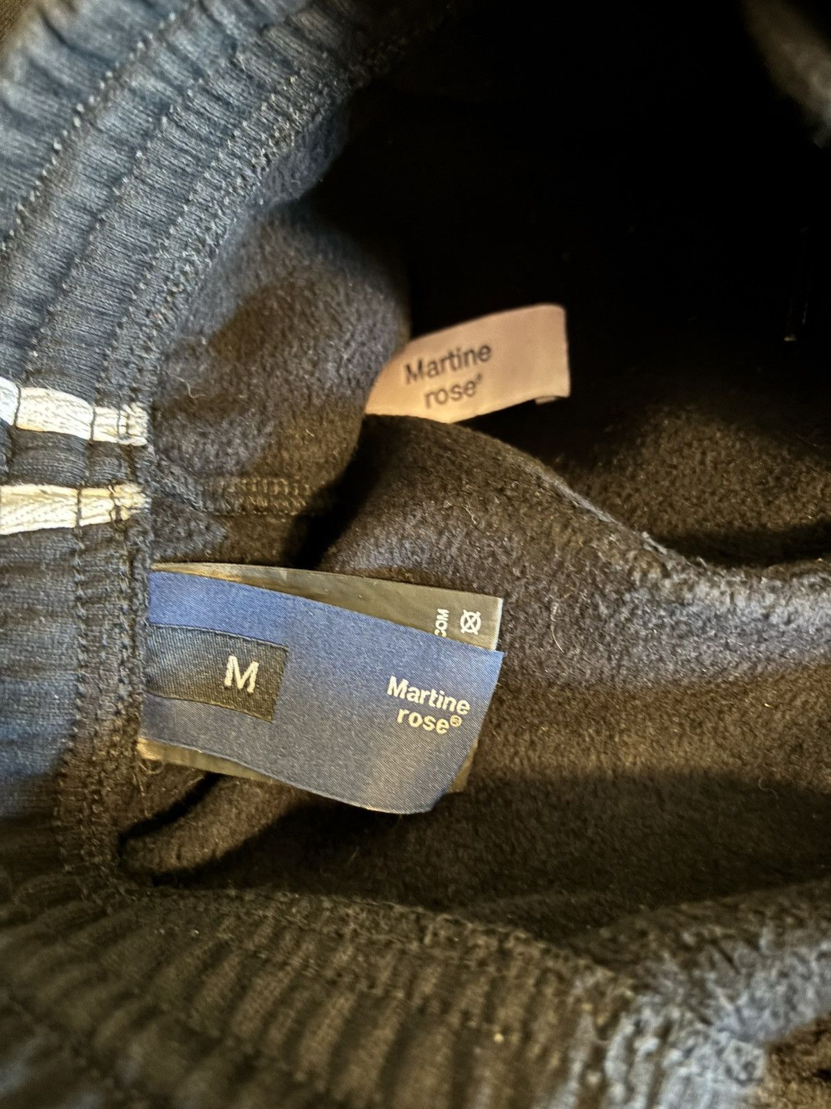 Martine Rose Baggy cotton track pants Size US 34 / EU 50 - 6 Thumbnail