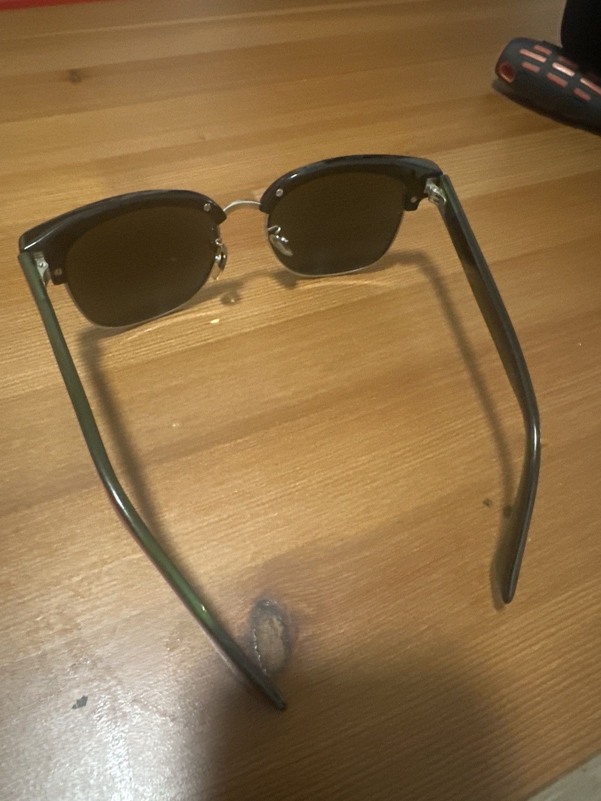 Gucci Gucci Aviator-Style Sunglasses – Classic Black Frame Size ONE SIZE - 4 Thumbnail
