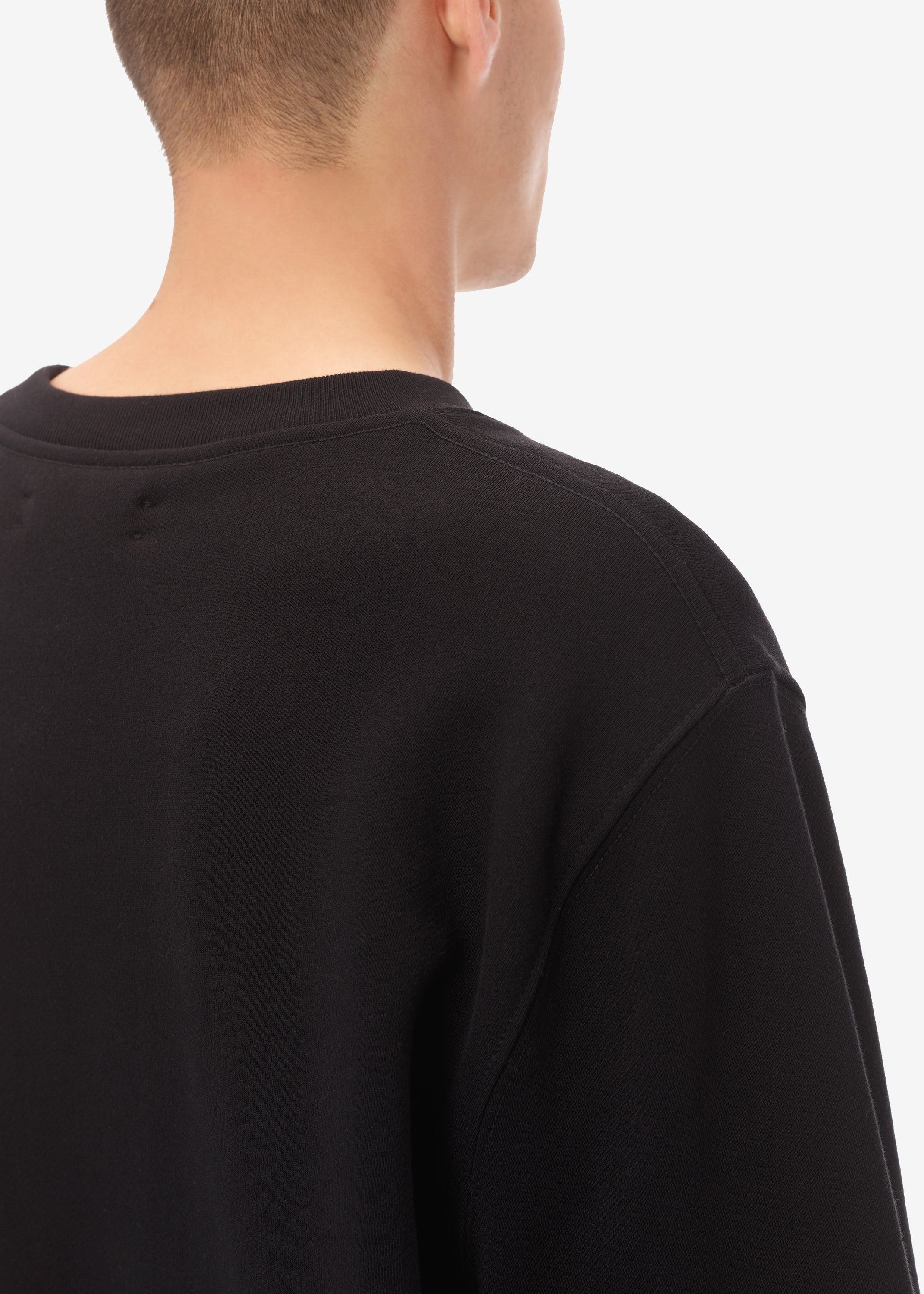 Amiri o1w1db11224 Core Logo Sweatshirt in Black Size US M / EU 48-50 / 2 - 6 Thumbnail