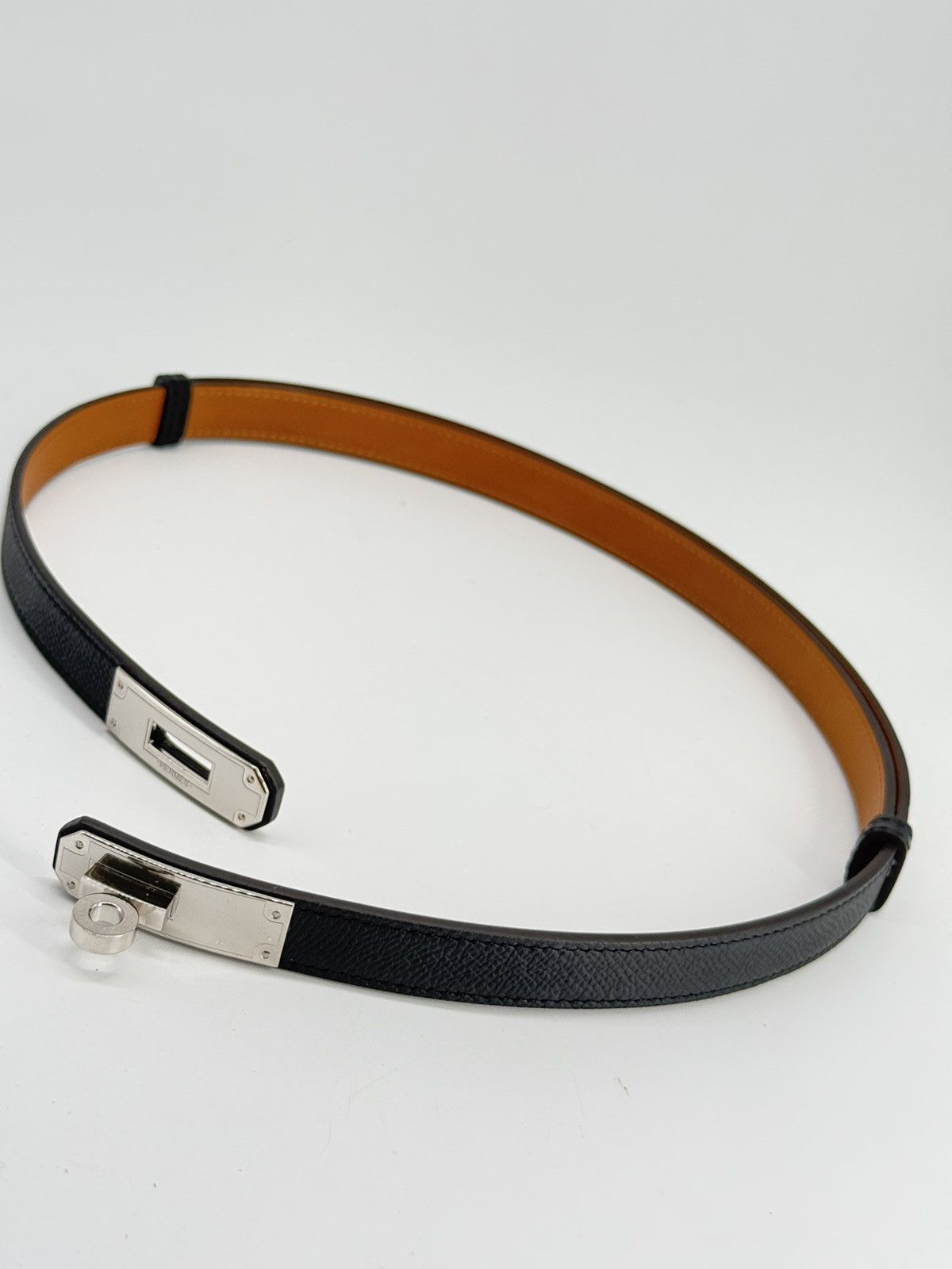 Hermes Hermes Kelly 18mm Epsom Leather Belt Size ONE SIZE - 4 Thumbnail
