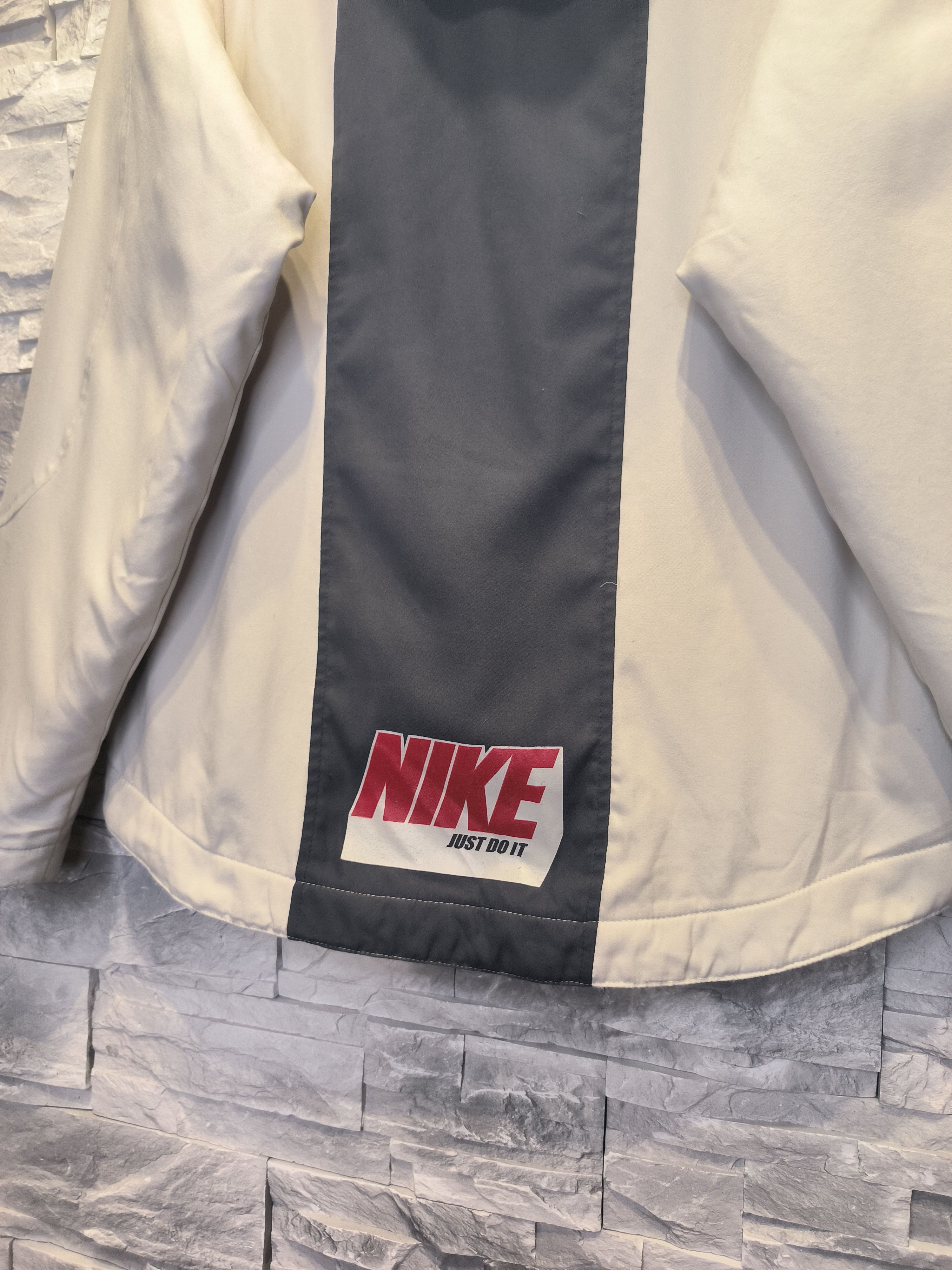 Nike × Vintage Vintage Nike Anorak Jacket Fleece Logo Center Swoosh Size US S / EU 44-46 / 1 - 5 Thumbnail