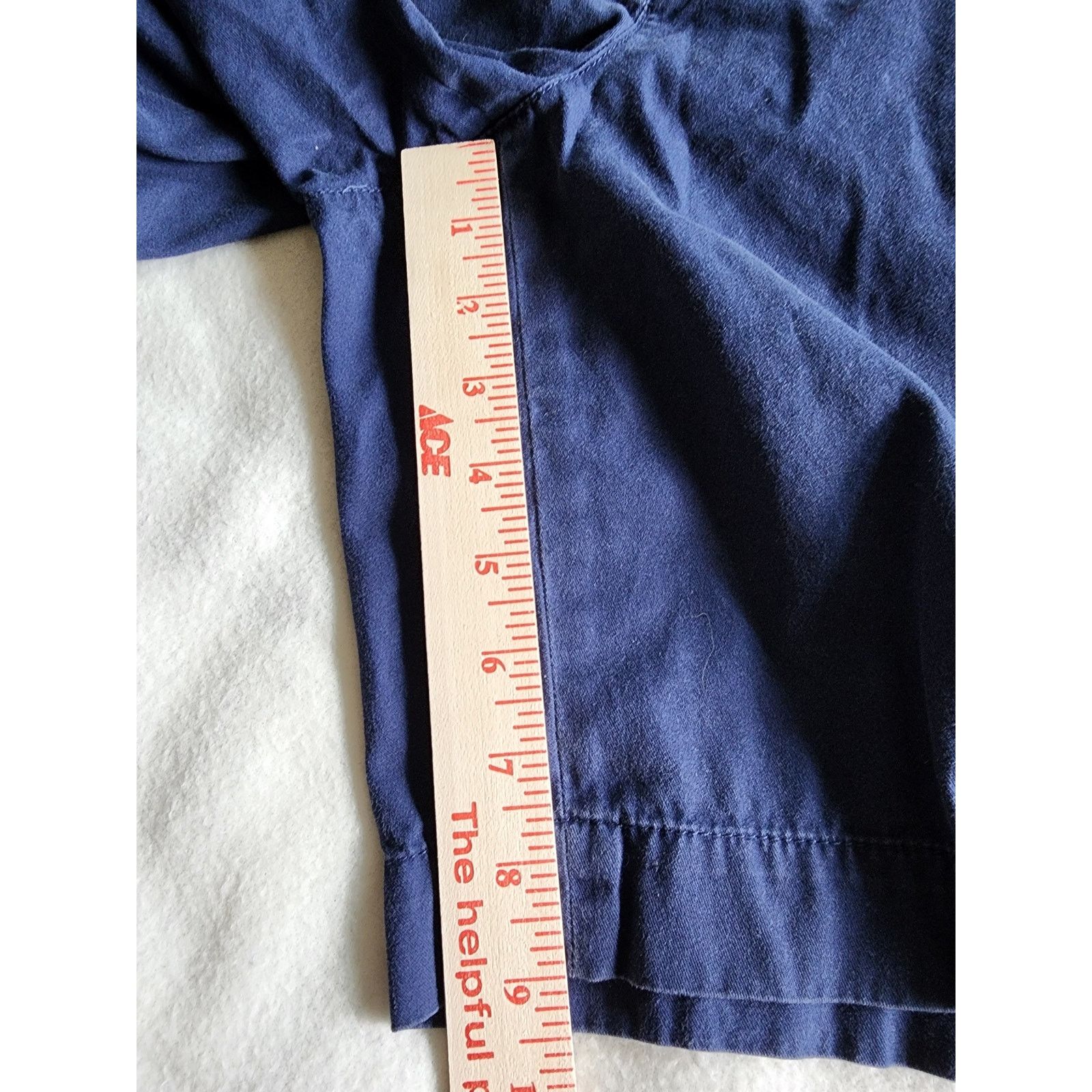 Lilly Pulitzer Lilly Pulitzer Navy Blue Bermuda Shorts Size 14 Chino Preppy Size 33" - 7 Thumbnail
