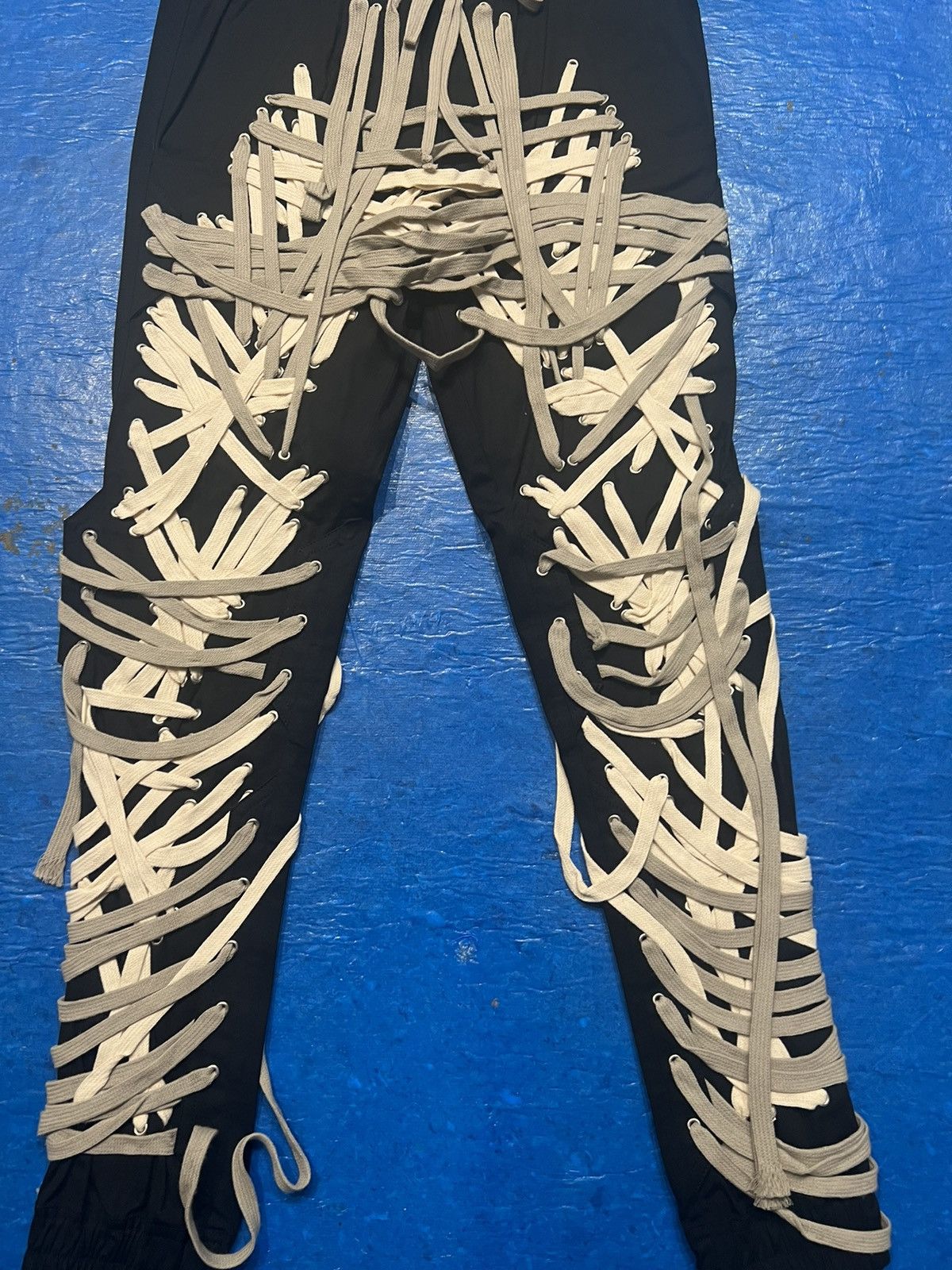 rick owens lace pants