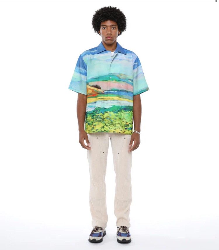 YITAI Yatai Los Angeles Designer Malibu Canyon Tencel Shirt Size M Size US M / EU 48-50 / 2 - 7 Thumbnail