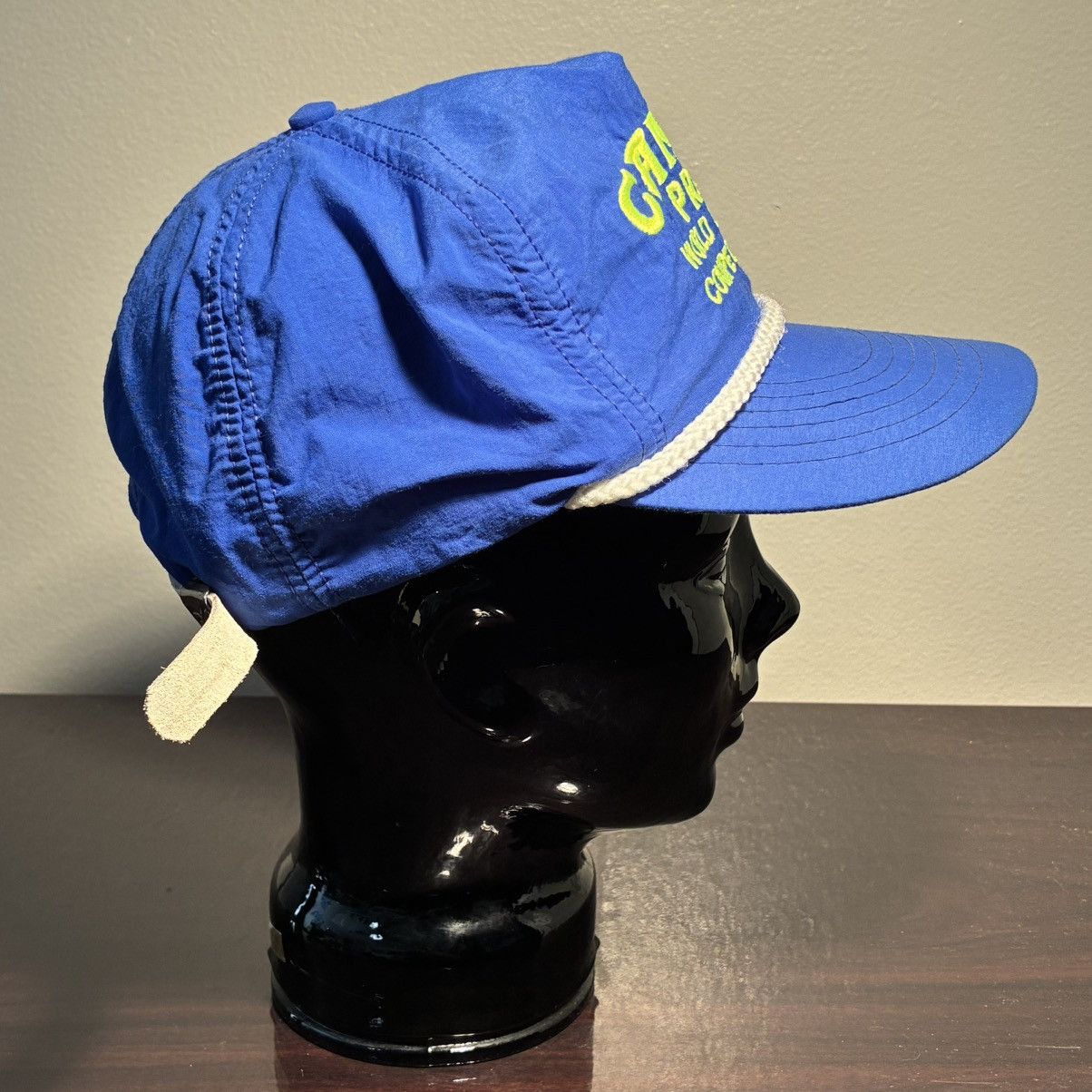 Camel 80s Camel Pro World Class Competition blue baseball hat Size ONE SIZE - 2 Thumbnail