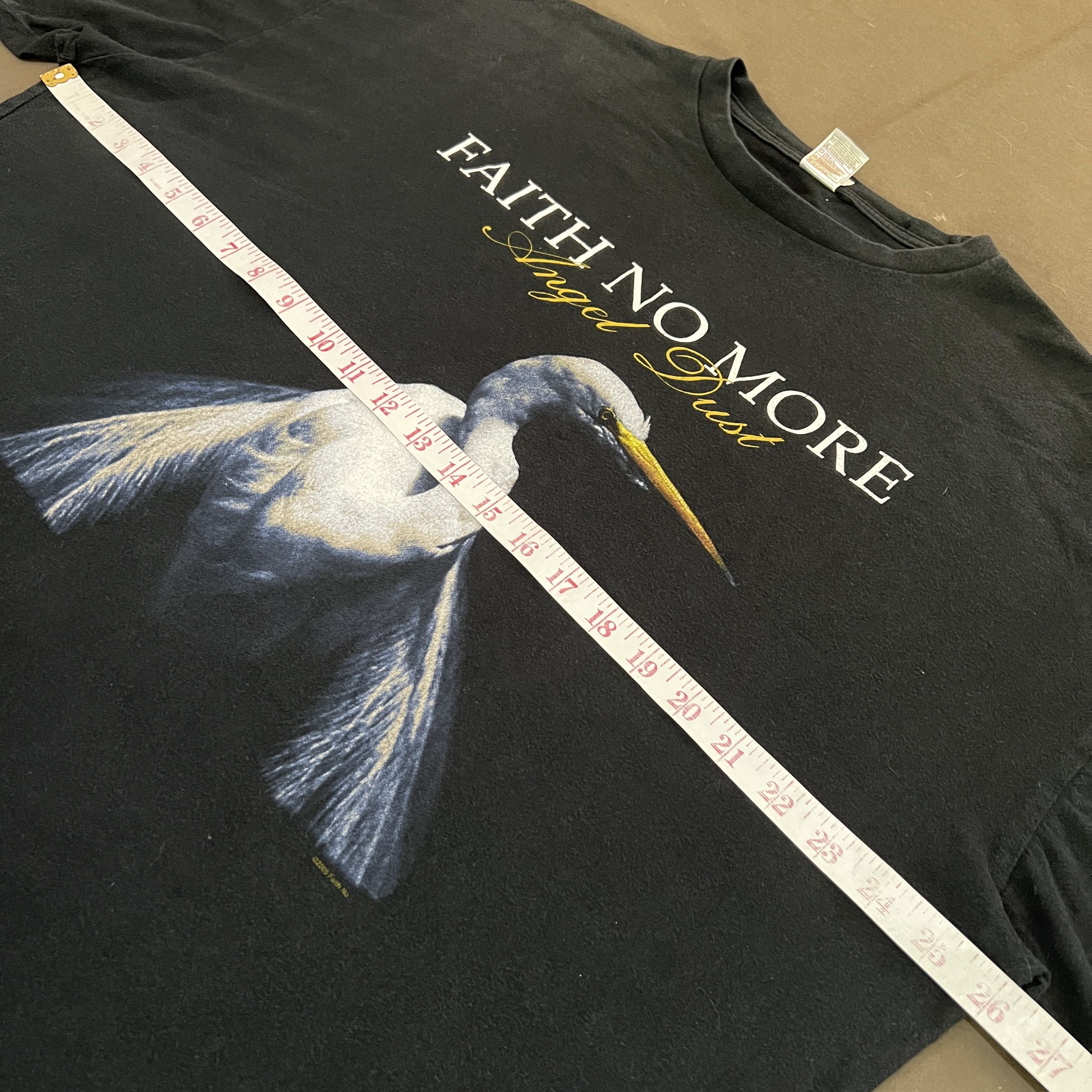 Band Tees × Vintage Vintage Y2K Faith No More Angel Dust Promo Tee 2XL Faded Size US XXL / EU 58 / 5 - 8 Thumbnail