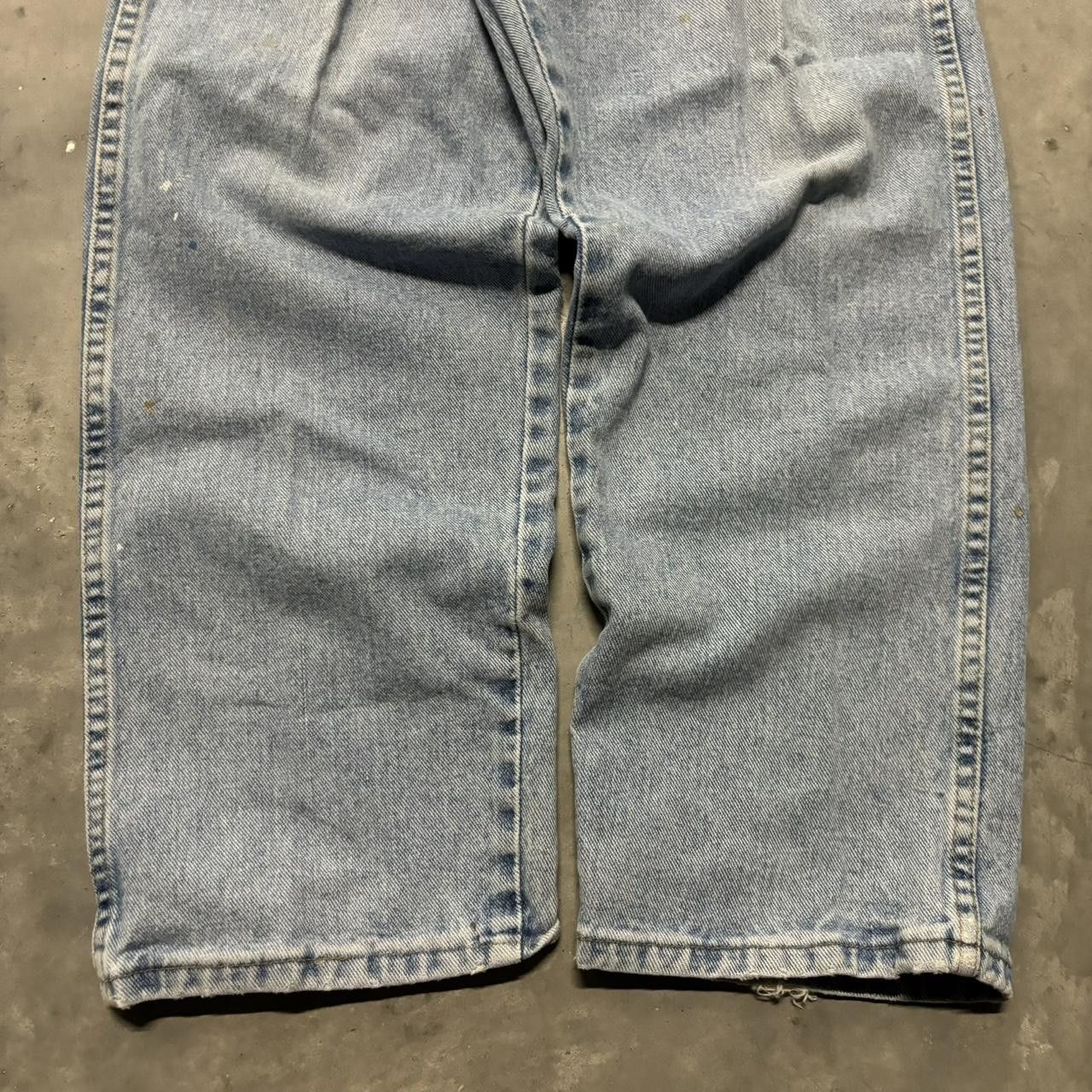 Japanese Brand × Vintage Crazy Vintage Y2K/2000s Light Wash Essential Denim Jeans! Size US 36 / EU 52 - 6 Thumbnail
