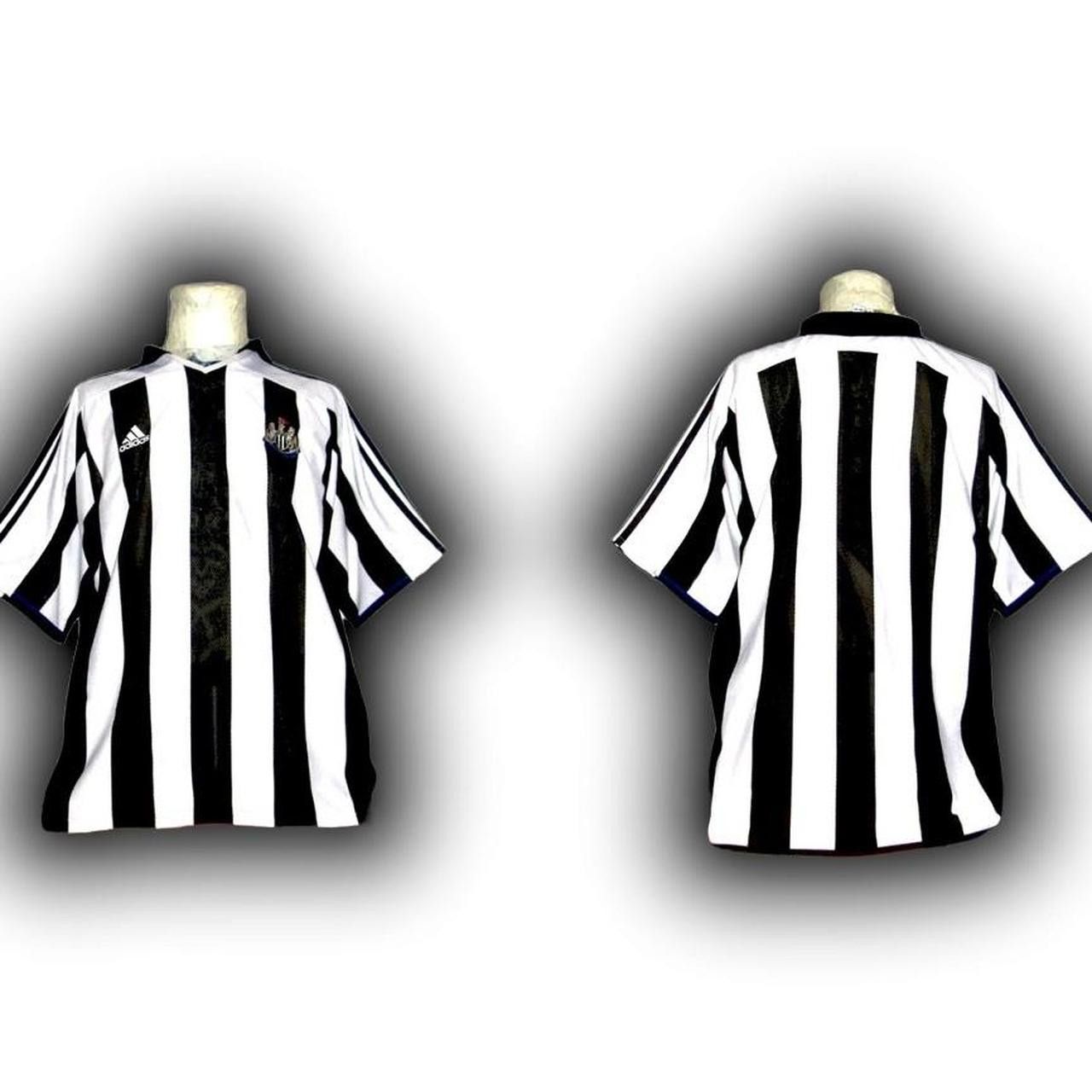 Adidas Fc Newcastle United England 2003 2004 2005 Home Shirt Jersey Size US XXL / EU 58 / 5 - 2 Thumbnail