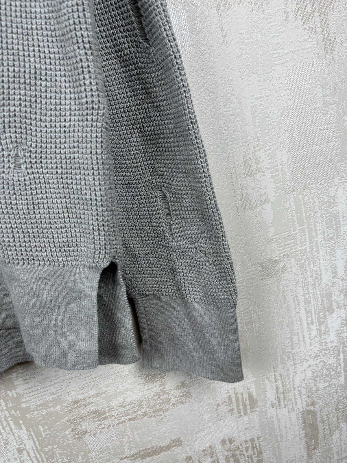 Allsaints AllSaints Forram Long Sleeve Distressed Sweater Oversized Size US L / EU 52-54 / 3 - 7 Thumbnail