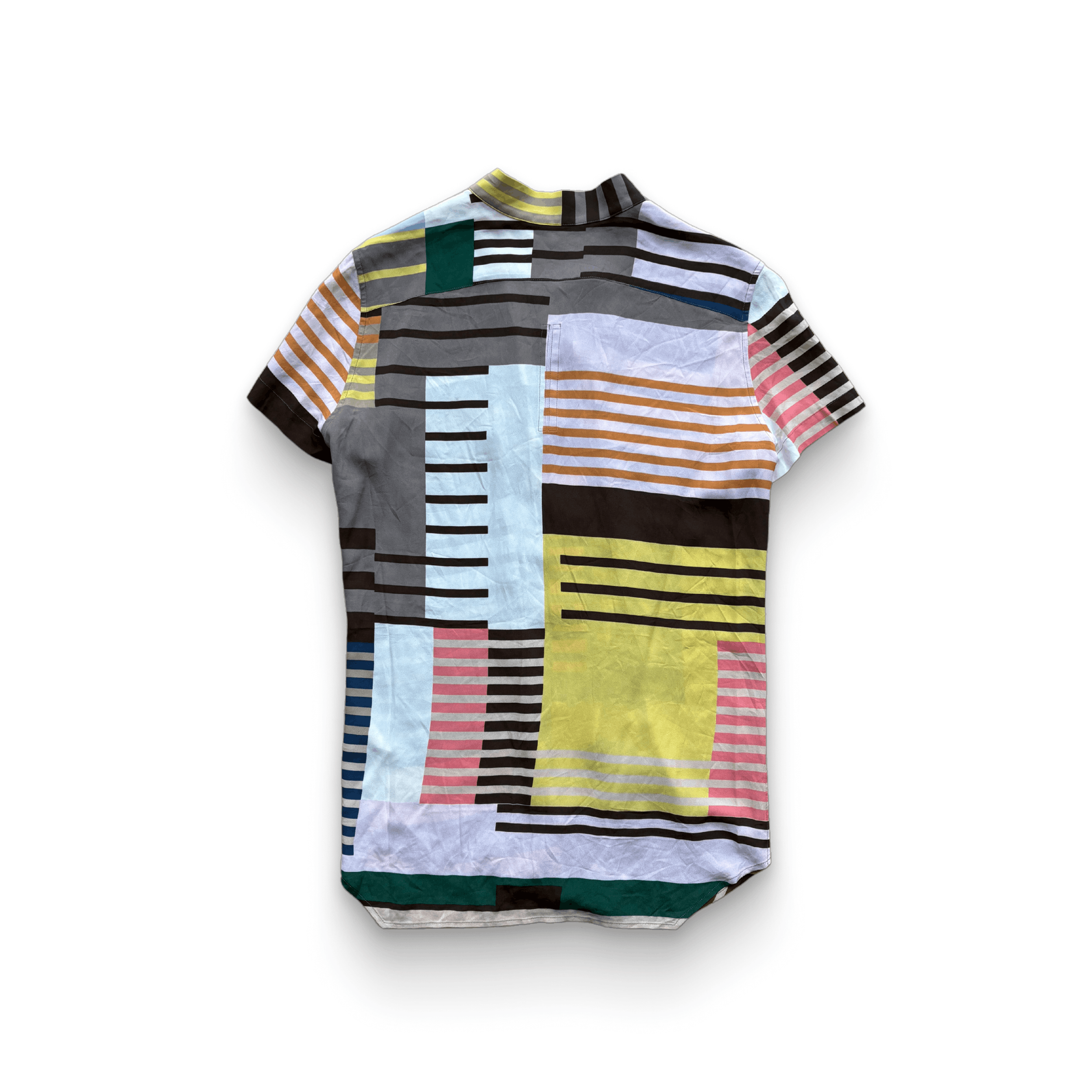 Rick Owens Rick Owens Tecuatl SS20 Multicolor Striped Shirt Size US M / EU 48-50 / 2 - 3 Thumbnail