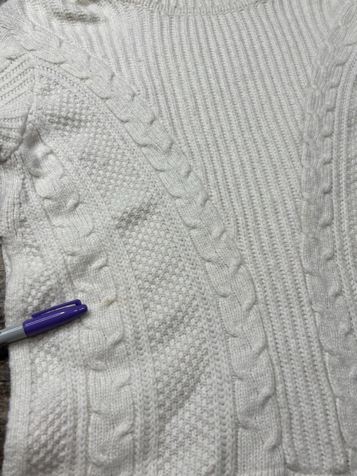 Banana Republic Banana Republic Sweater Womens XS Cable Merino Wool Alpaca Size XS / US 0-2 / IT 36-38 - 6 Thumbnail