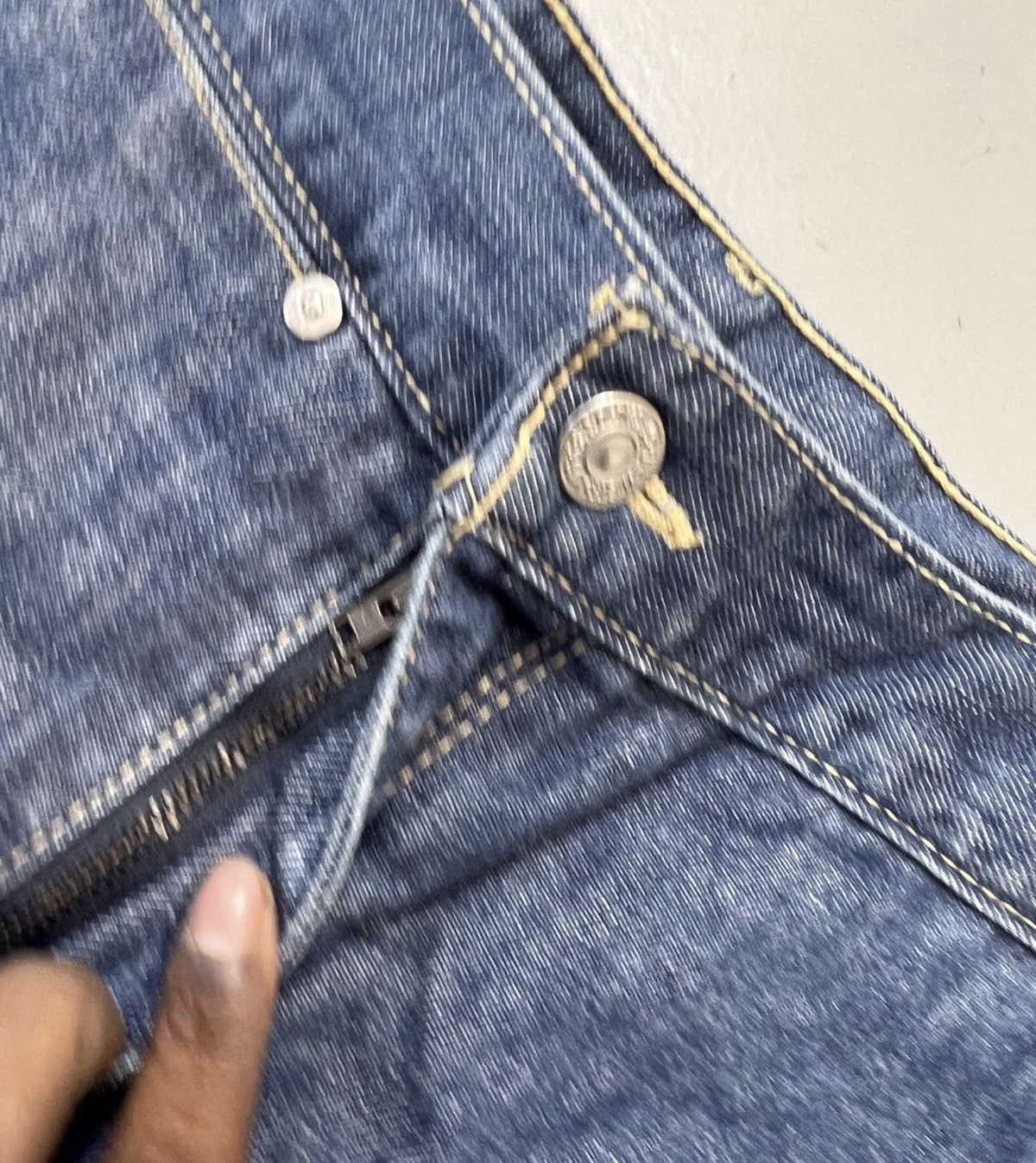 Levi's Vintage Levi’s engineer jeans denim Size US 34 / EU 50 - 5 Thumbnail