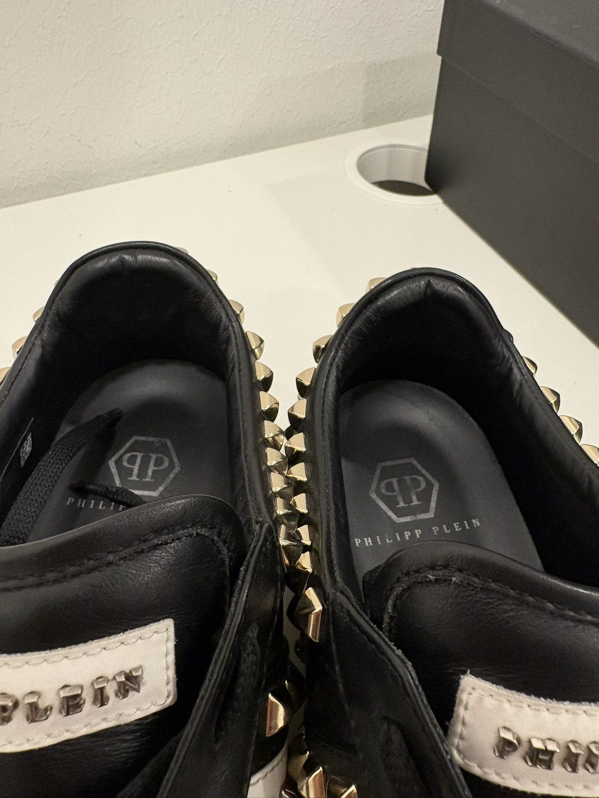 Philipp Plein Philipp Plein Leather sneakers Size US 10 / EU 43 - 6 Thumbnail