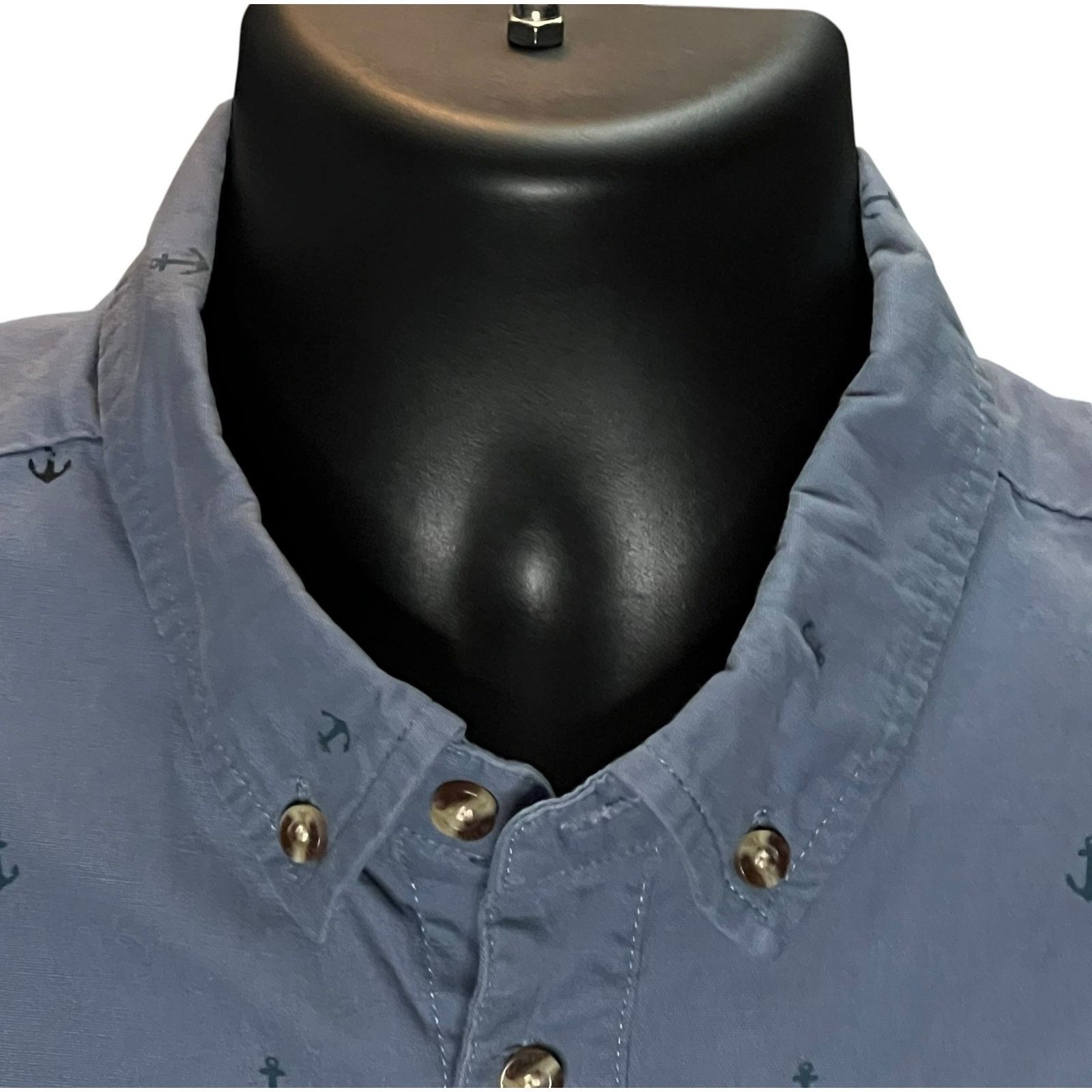 Active Ride Shop Active Ride Shop Men’s Short Sleeve Shirt Gray Button Down Size US L / EU 52-54 / 3 - 4 Thumbnail
