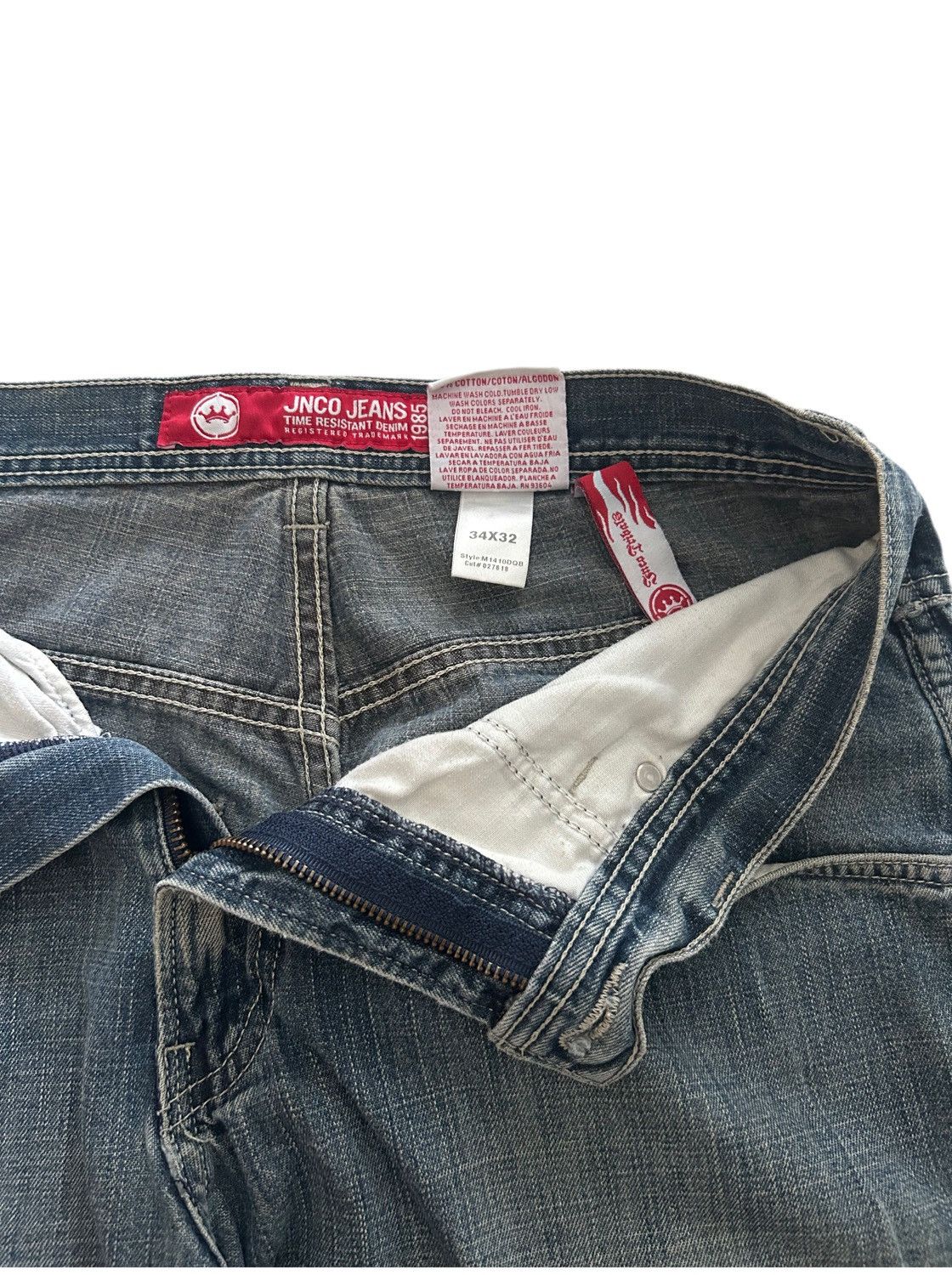 JNCO VINTAGE JNCO CROWN TRIBAL JEANS Size US 36 / EU 52 - 6 Thumbnail