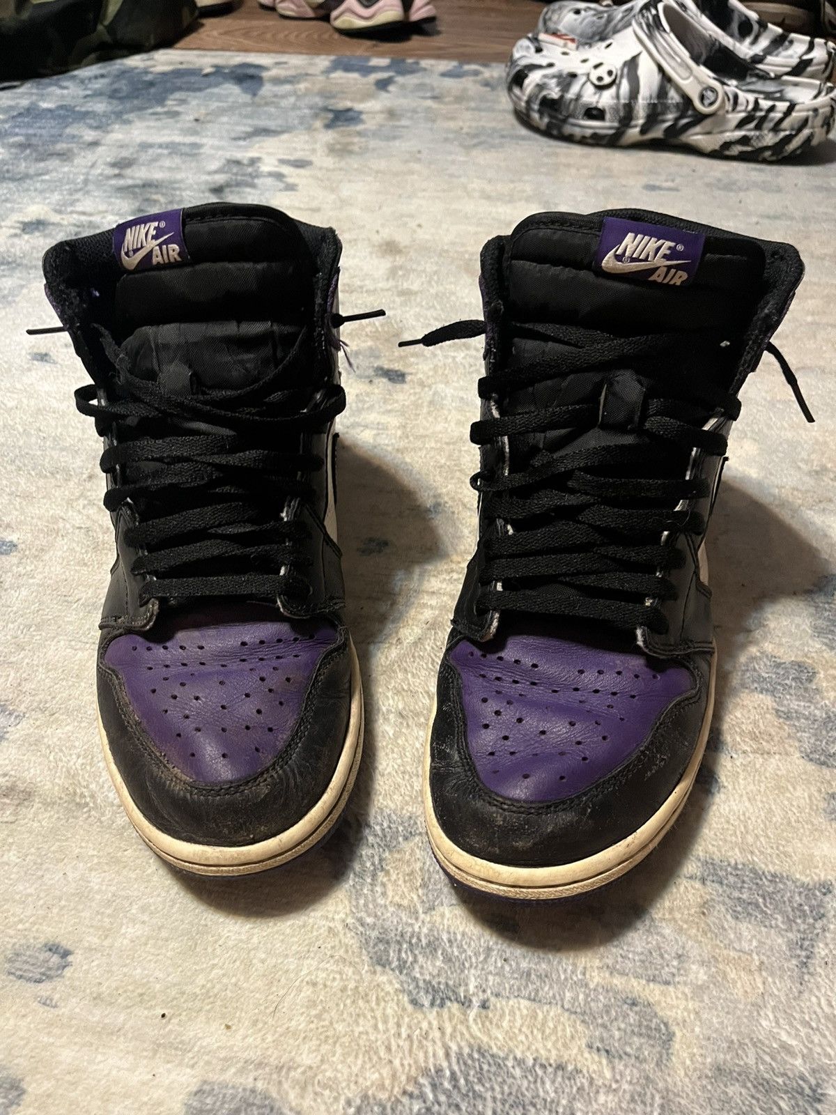 Jordan Brand Jordan 1 High Court Purple OG Size US 10 / EU 43 - 1 Thumbnail