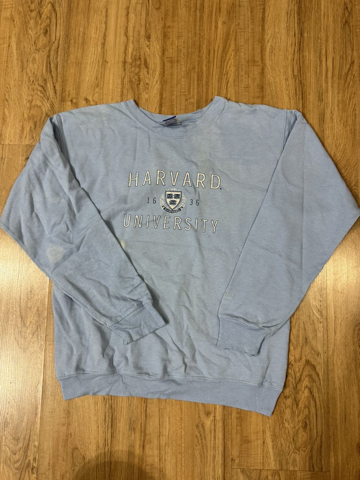 image of Champion Harvard Univ. Sweatshirt in Blue, Men's (Size Medium)