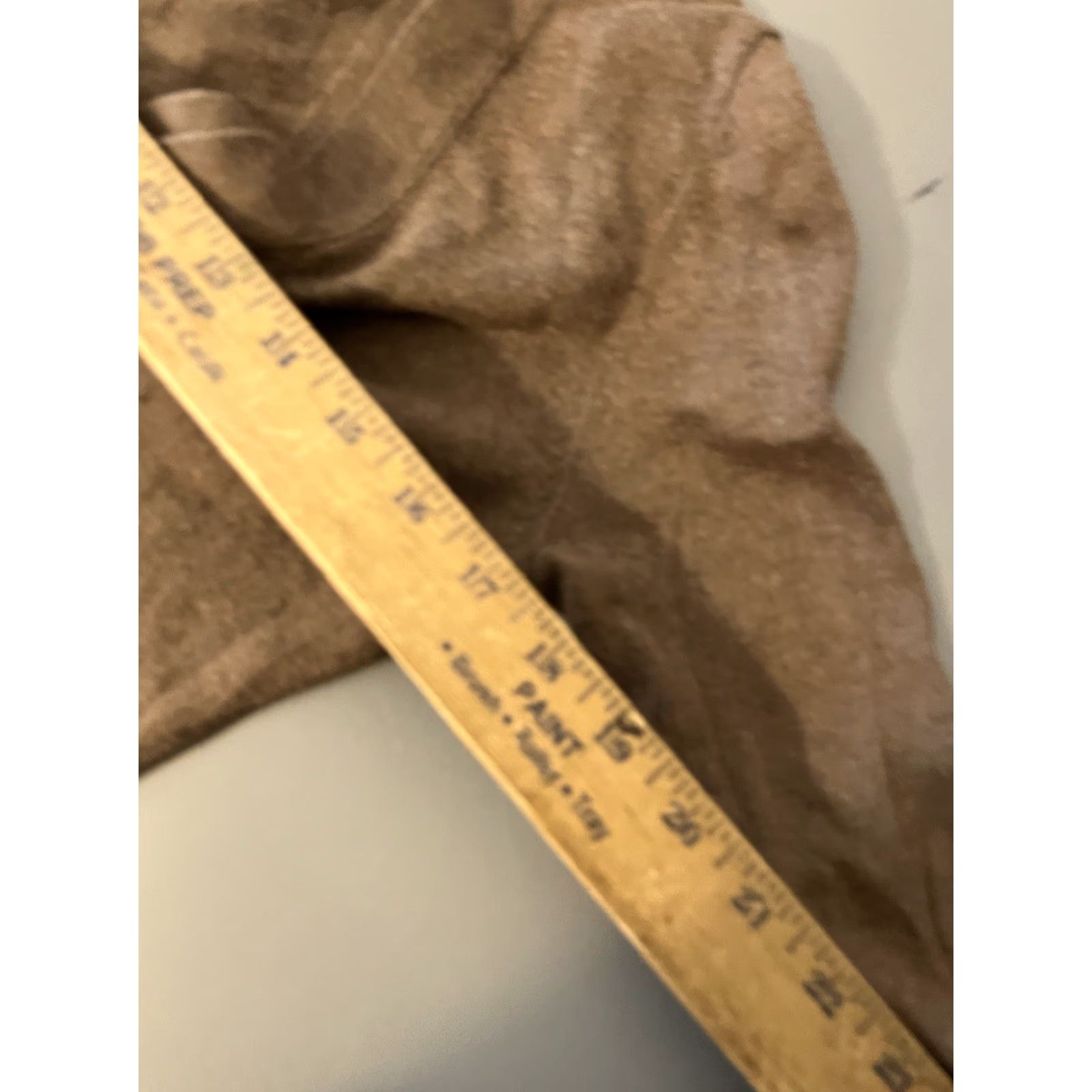 Banana Republic Banana Republic Cardigan Sweater Cotton Rabbit Hair Blend Button S Brown V-Neck Long Sleeve Women's S Ribbed Button Front Knit Size S / US 4 / IT 40 - 6 Thumbnail
