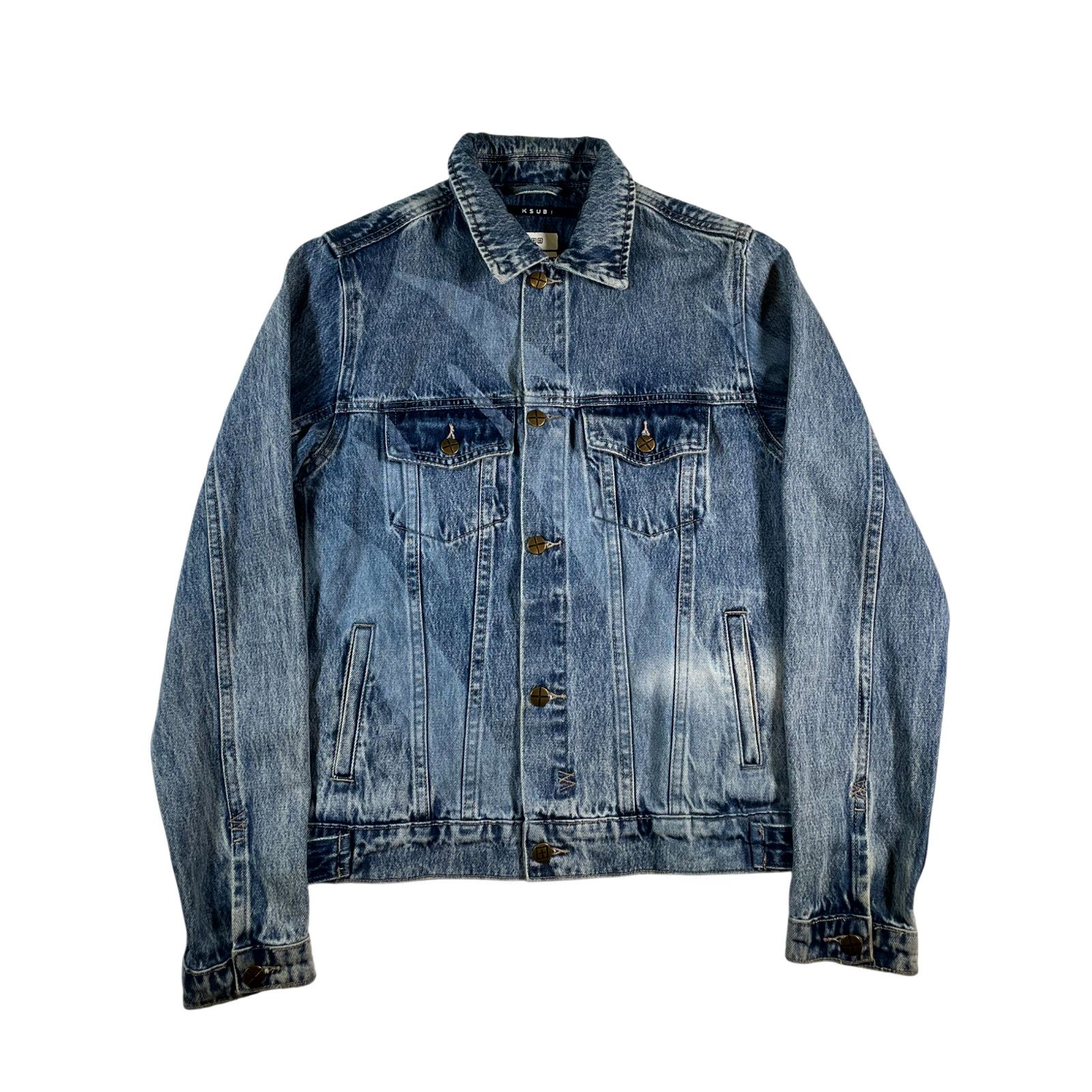 Ksubi Ksubi Jean Light Wash Jacket Size US S / EU 44-46 / 1 - 1 Thumbnail