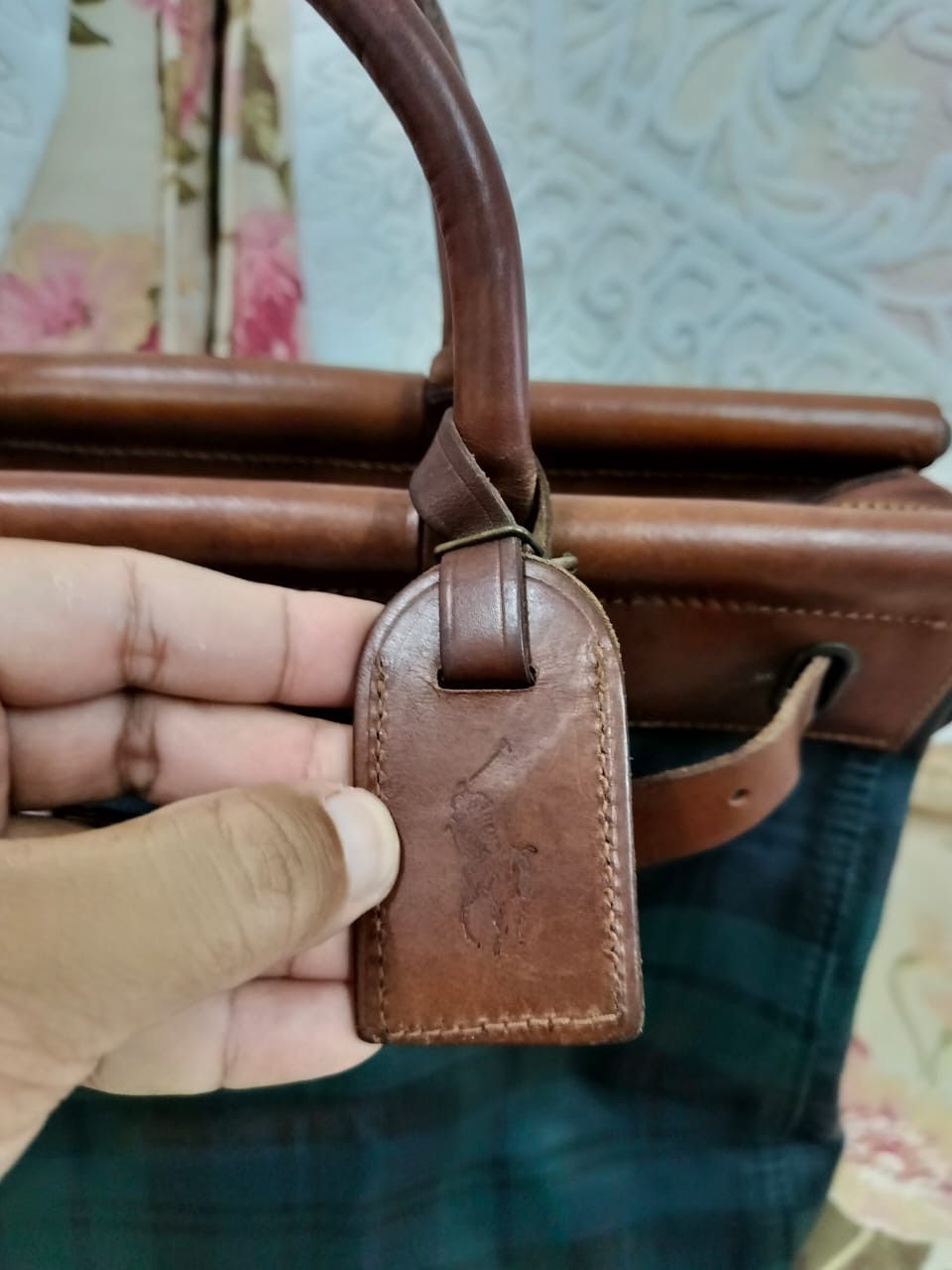 Polo Ralph Lauren Vintage Classic 90s Polo Ralph Lauren Blackwatch Boston Bag Size ONE SIZE - 7 Thumbnail
