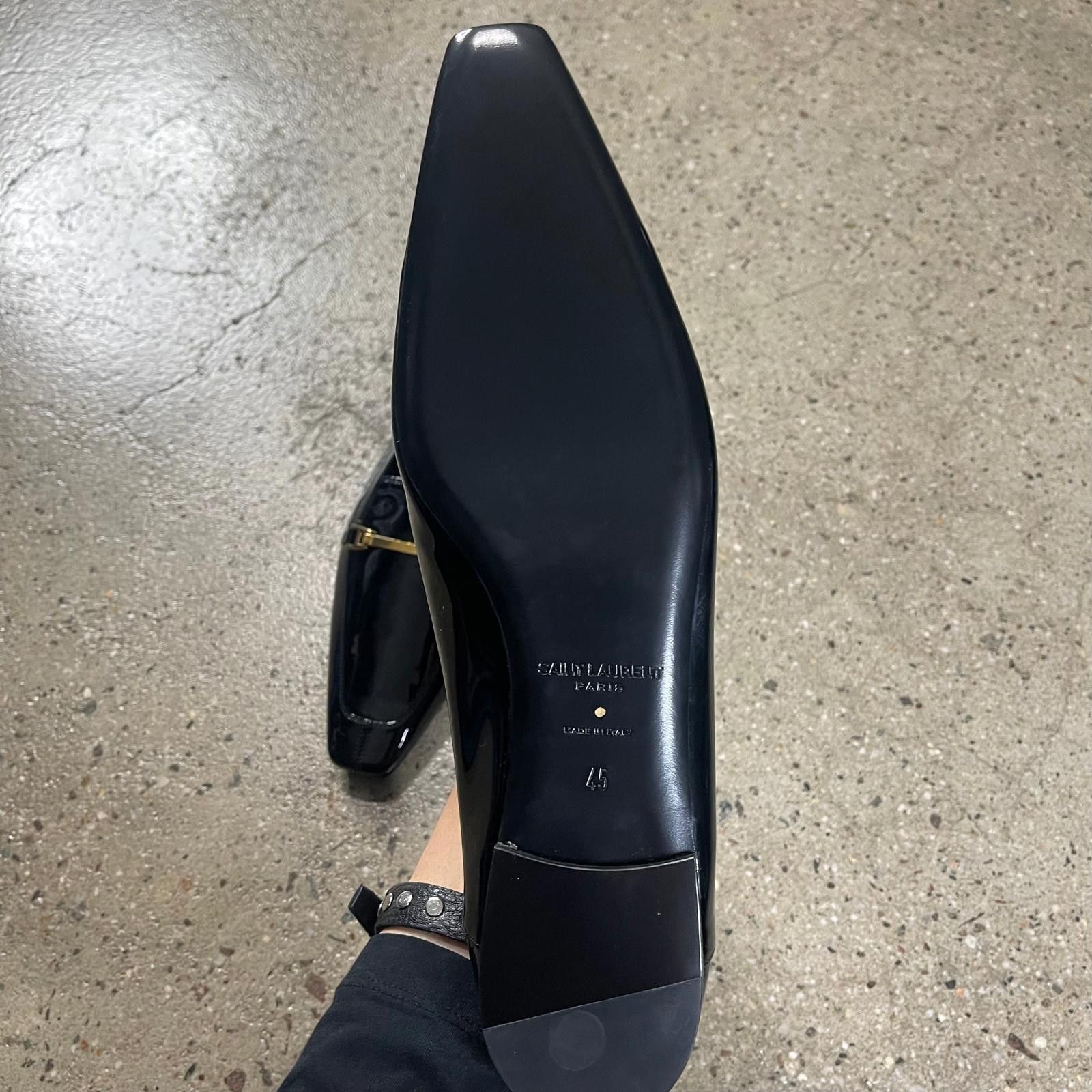 Saint Laurent Paris Saint Laurent Chris Horsebit Loafer Size US 12 / EU 45 - 7 Thumbnail