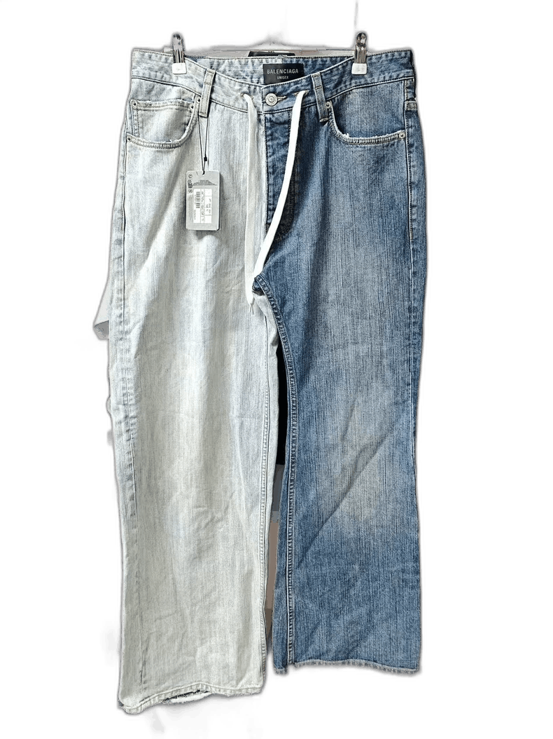 Balenciaga Balenciaga Fiffy Split Jeans Fall Collection Size US 32 / EU 48 - 1 Thumbnail