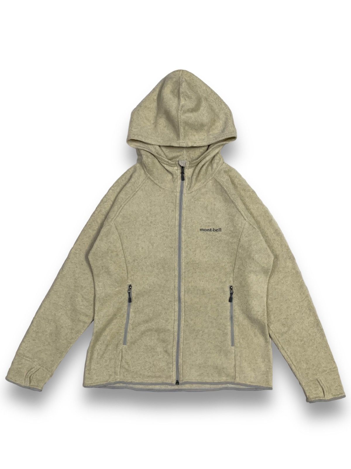 Montbell Vintage Montbell Small Logo Fleece Hooded Jacket Size M / US 6-8 / IT 42-44 - 1 Thumbnail