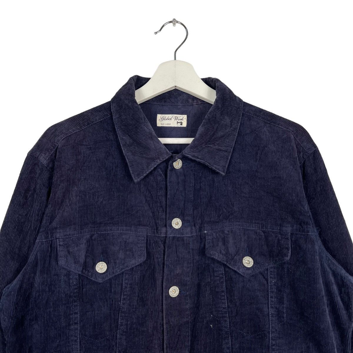 Global Work 🔥 GLOBAL WORK CORDUROY TRUCKER JACKET Size US M / EU 48-50 / 2 - 3 Thumbnail
