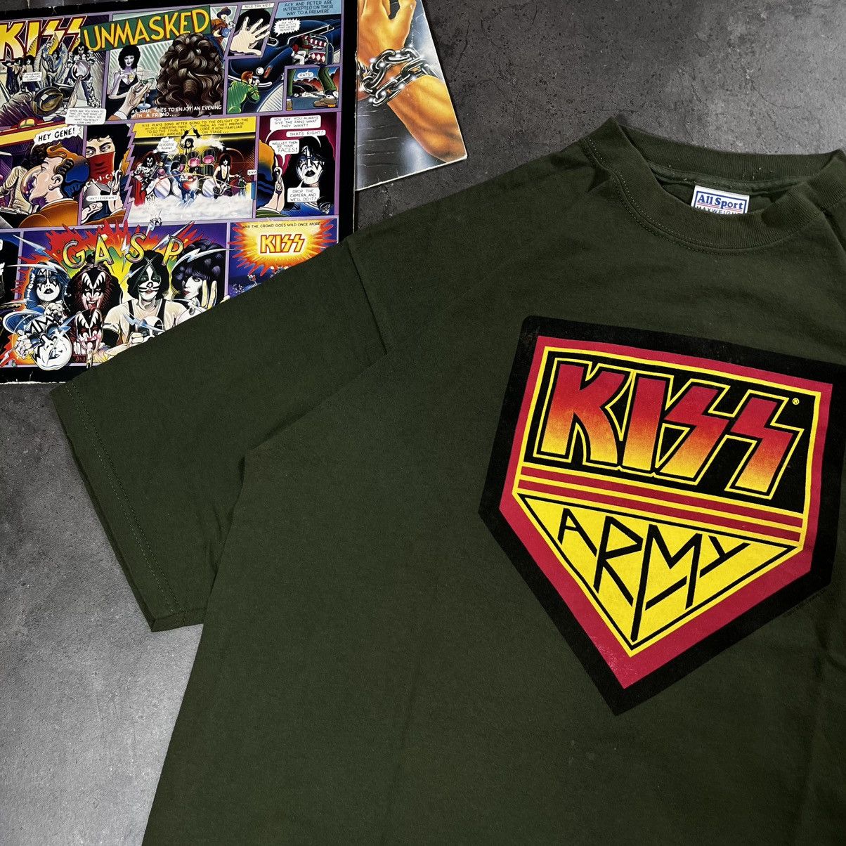 Band Tees Vintage 00s Kiss Army Band Tour Album Rock Metal Tshirt Tee Size US L / EU 52-54 / 3 - 2 Thumbnail