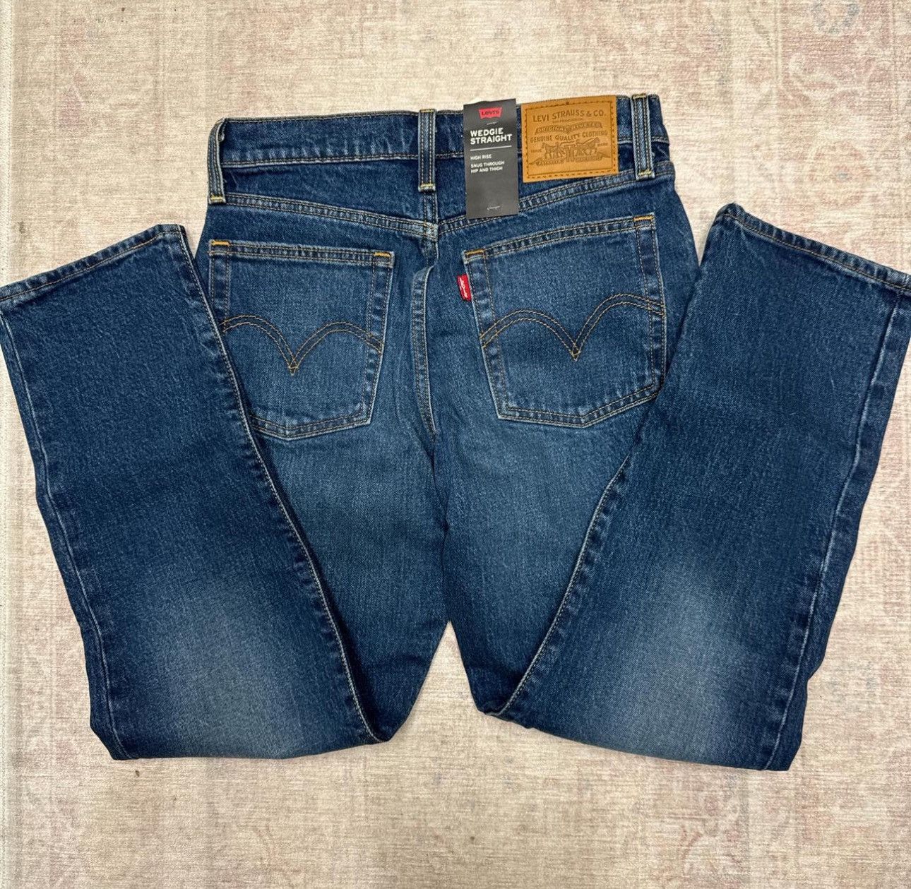 Levi's levi’s wedgie straight jeans Size 25" / US 0 / IT 36 - 2 Thumbnail